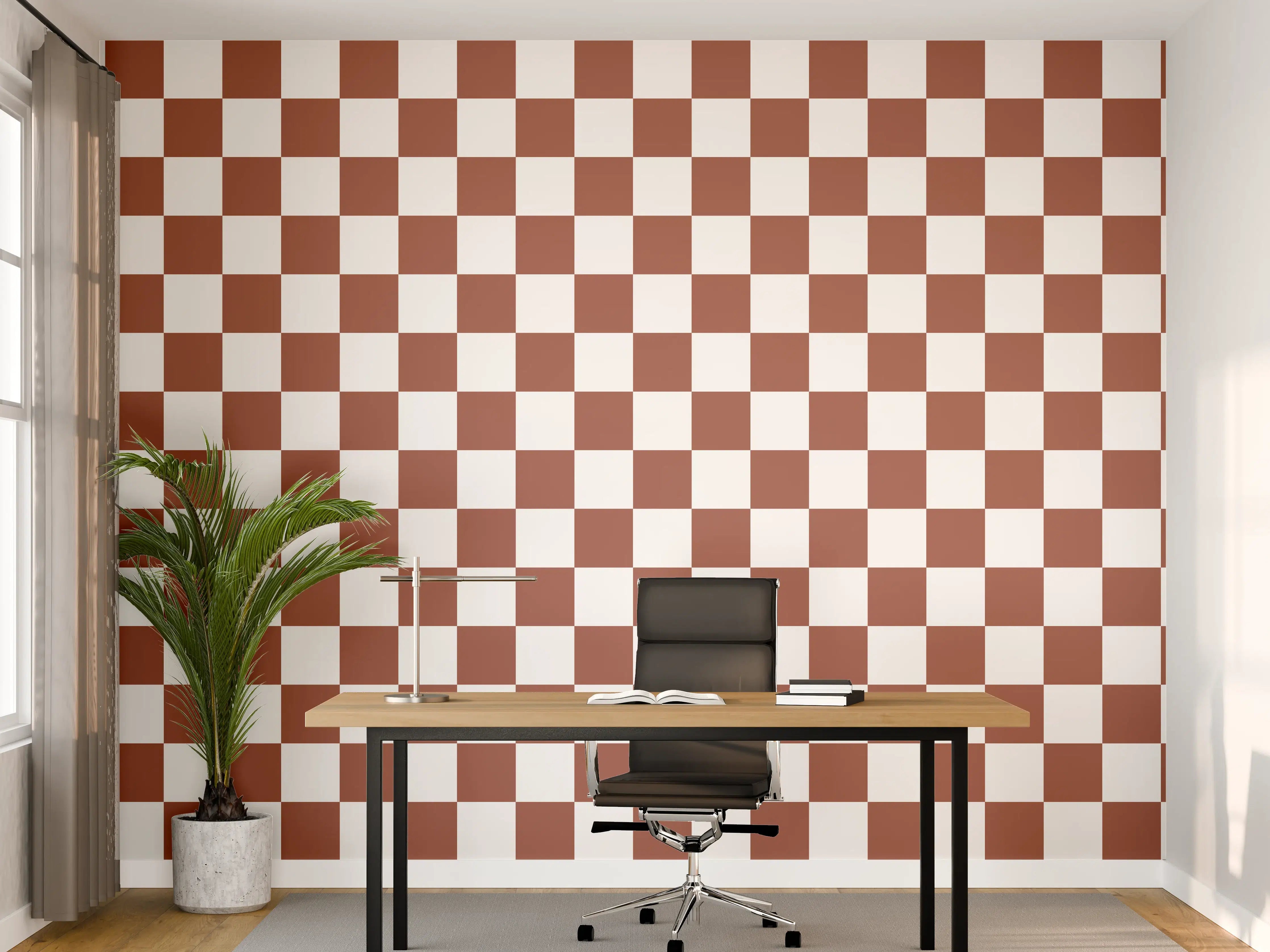 Büro Wandgestaltung - Retro-Ruggine-Design