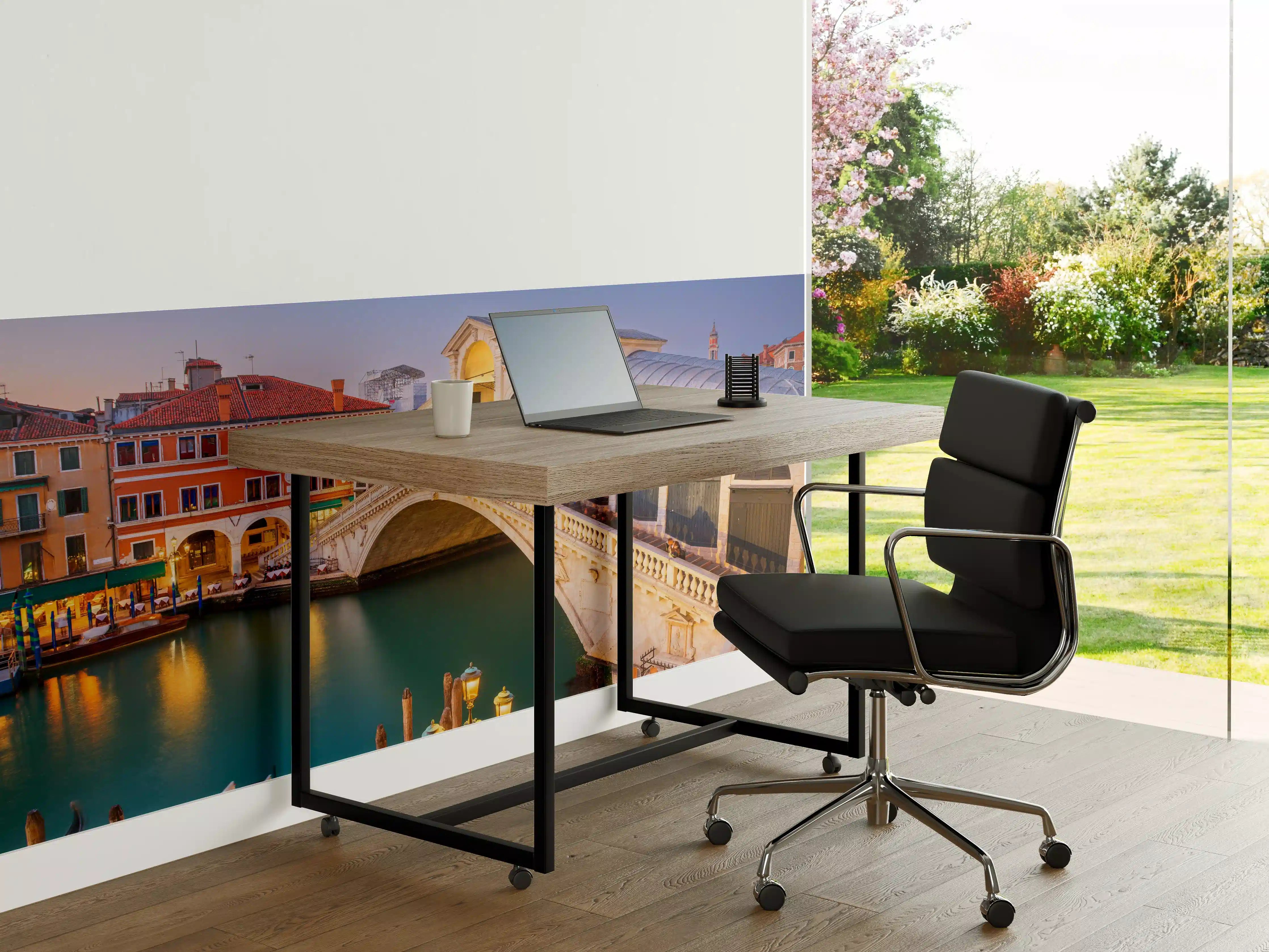 Büro Wandgestaltung - Rialto-Brücke über dem Canal Grande in Venedig