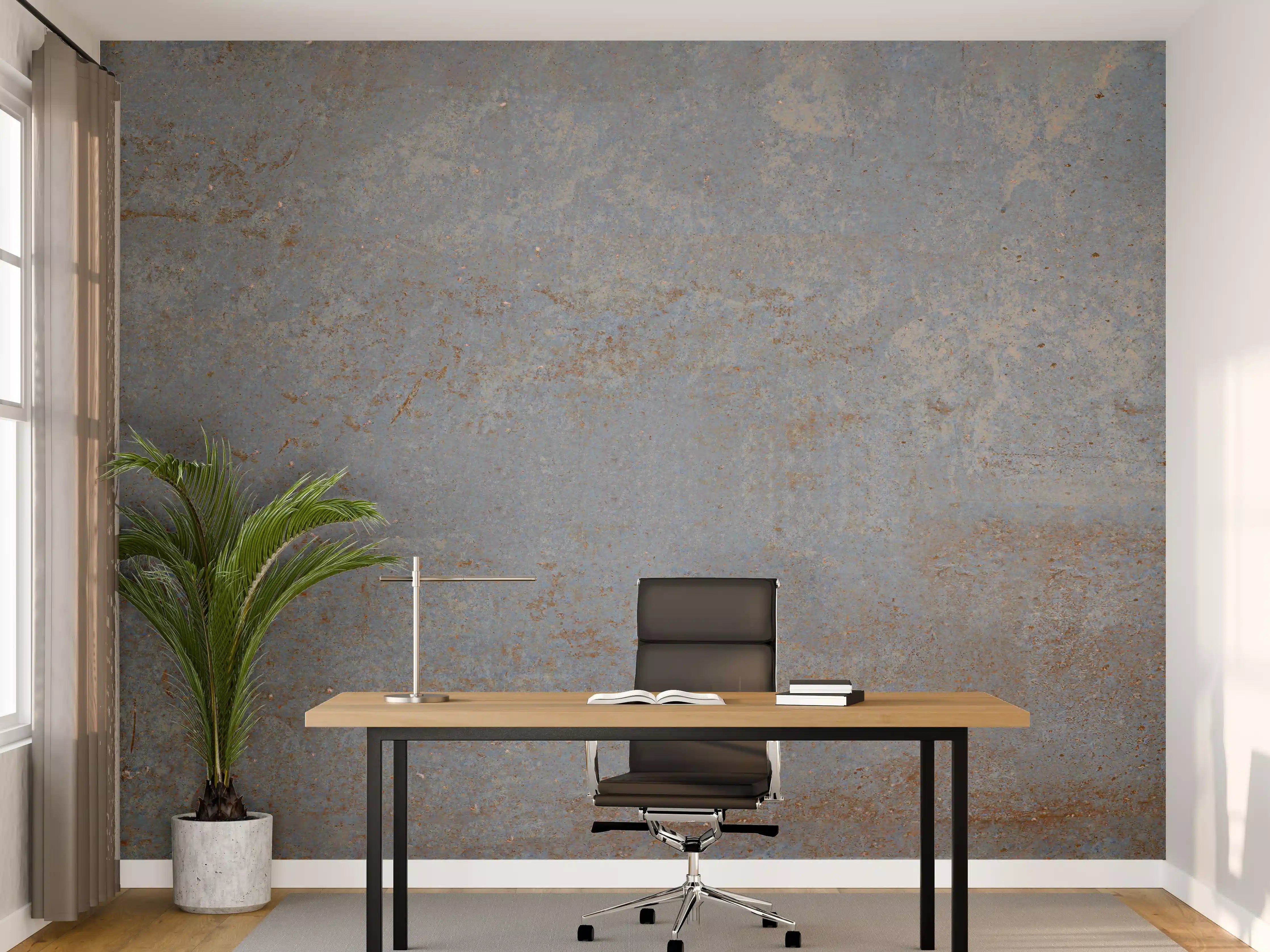 Büro Wandgestaltung - Rostiger Marmor aus Zement Textur