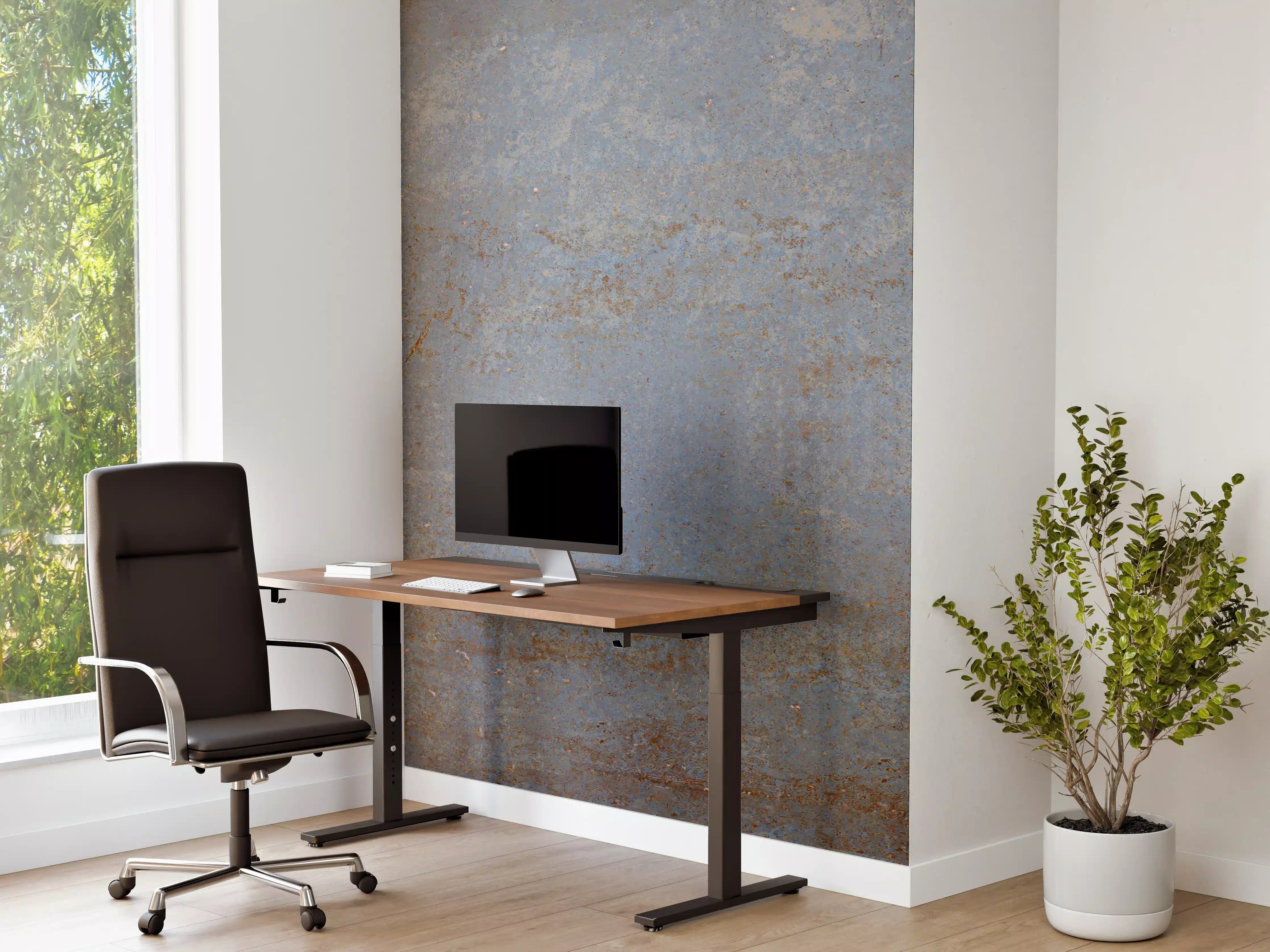 Büro Wandgestaltung - Rostiger Marmor aus Zement Textur