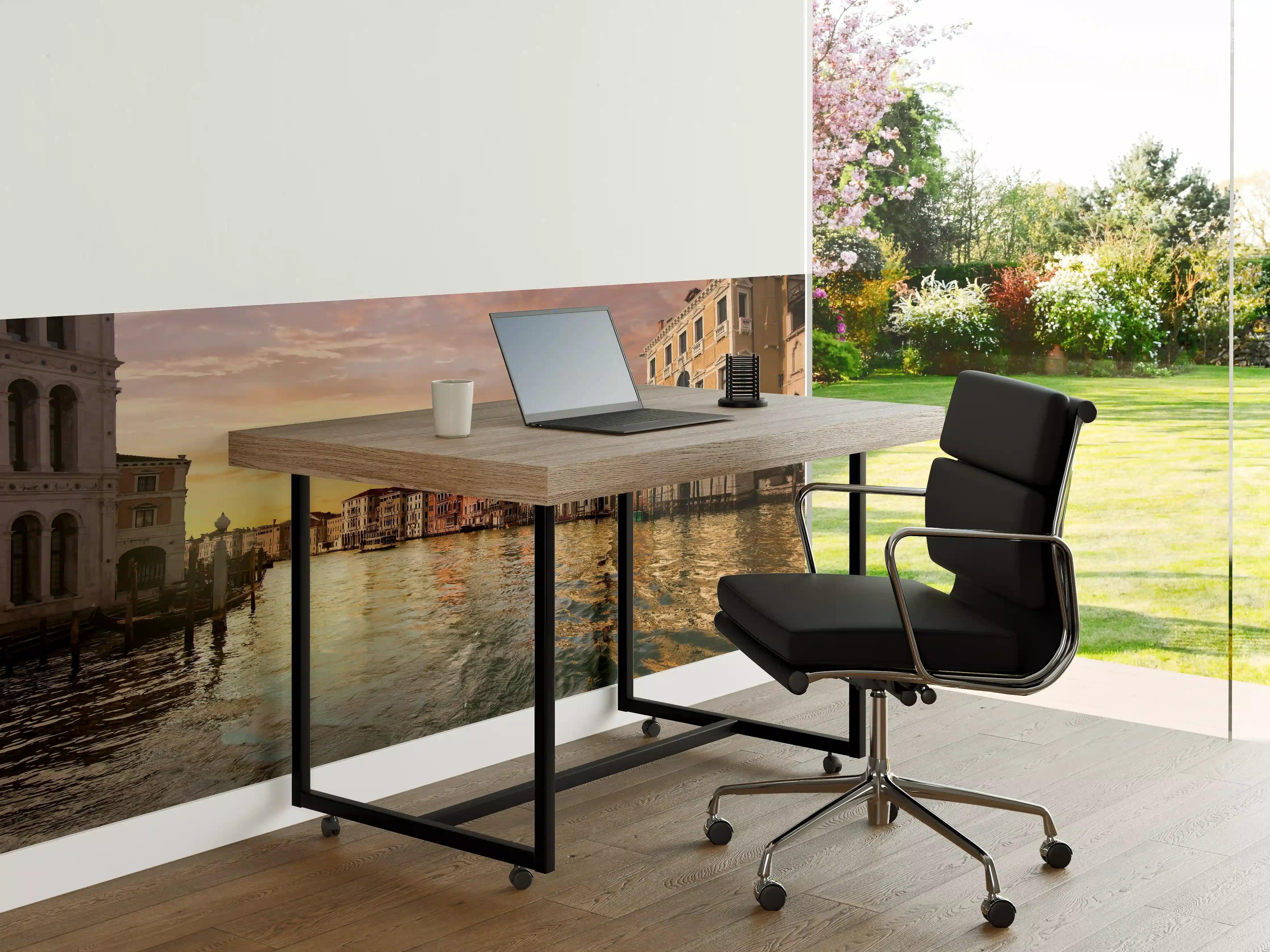 Büro Wandgestaltung - Ruhiger Canale Grande am Abend