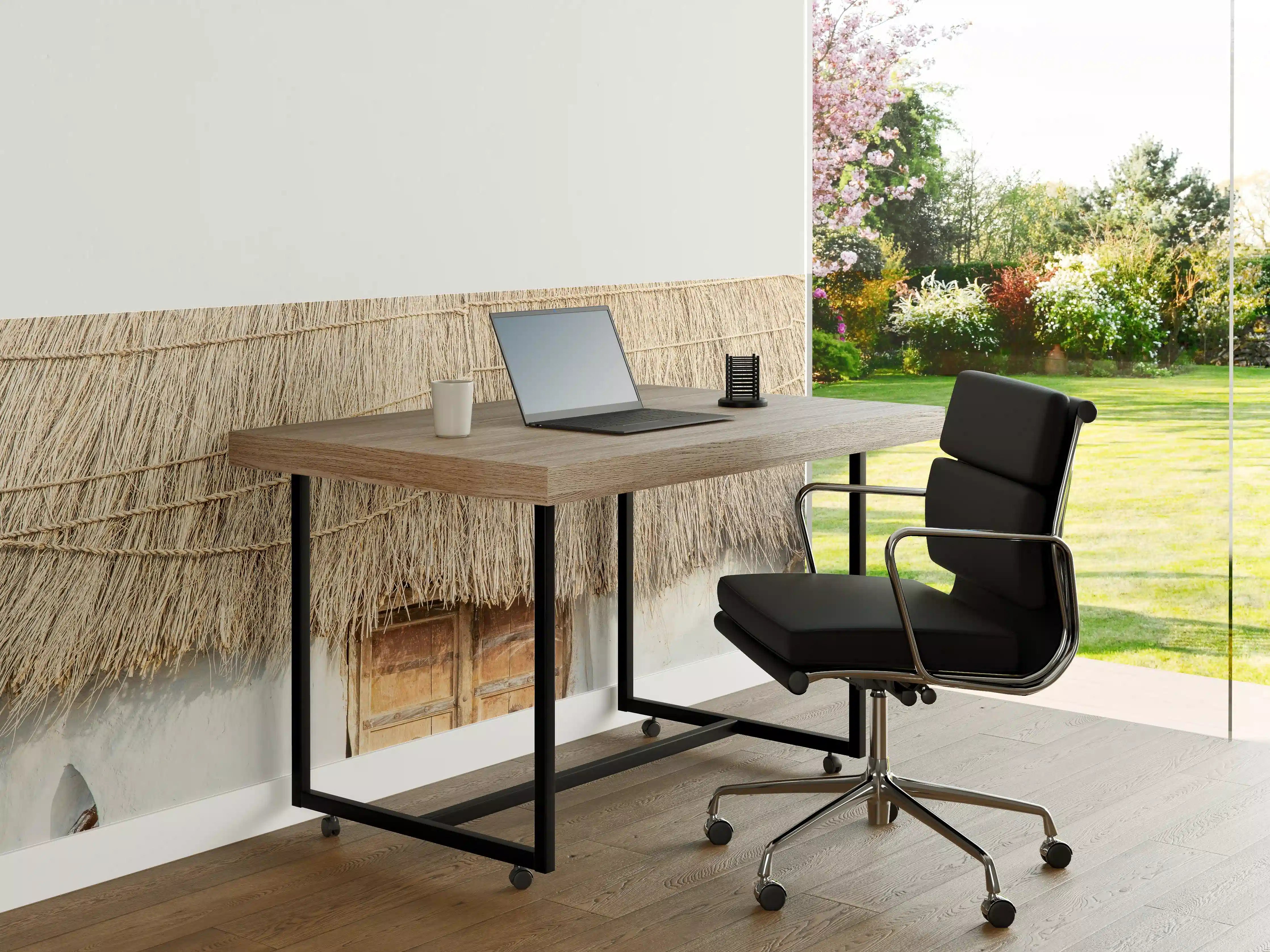 Büro Wandgestaltung - Rustikale Wüstenhütte