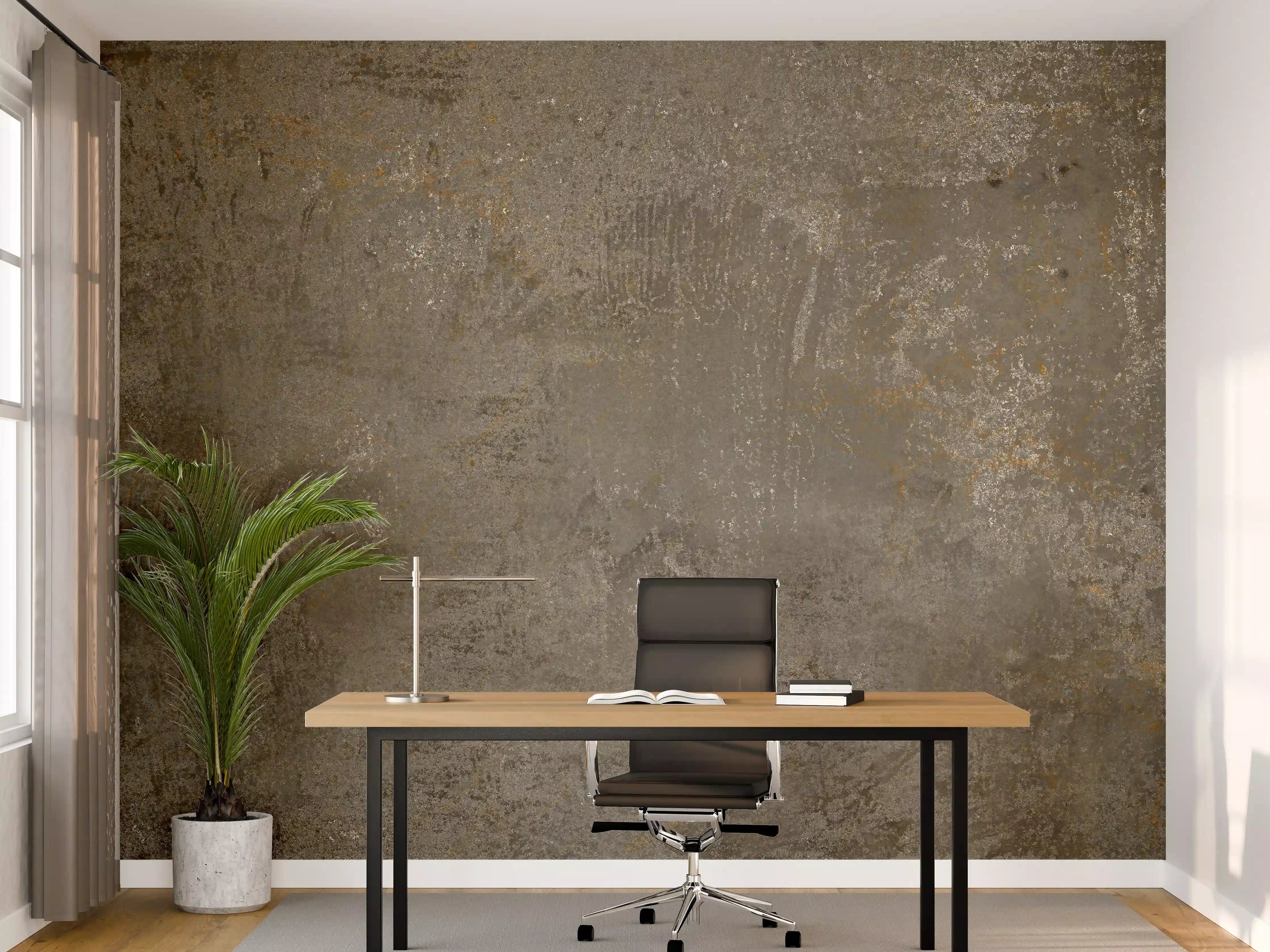 Büro Wandgestaltung - Rustikaler Granit