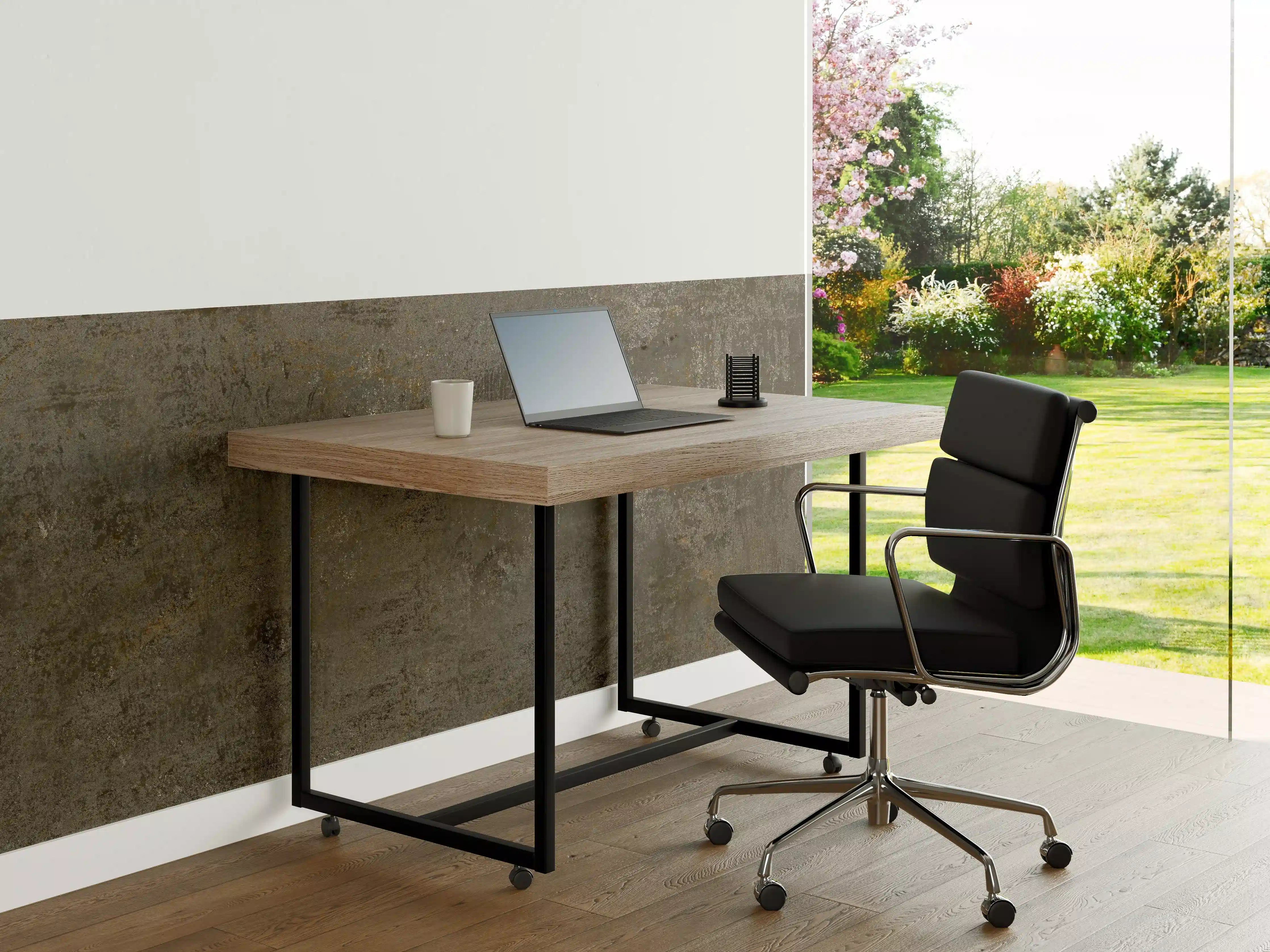 Büro Wandgestaltung - Rustikaler Granit