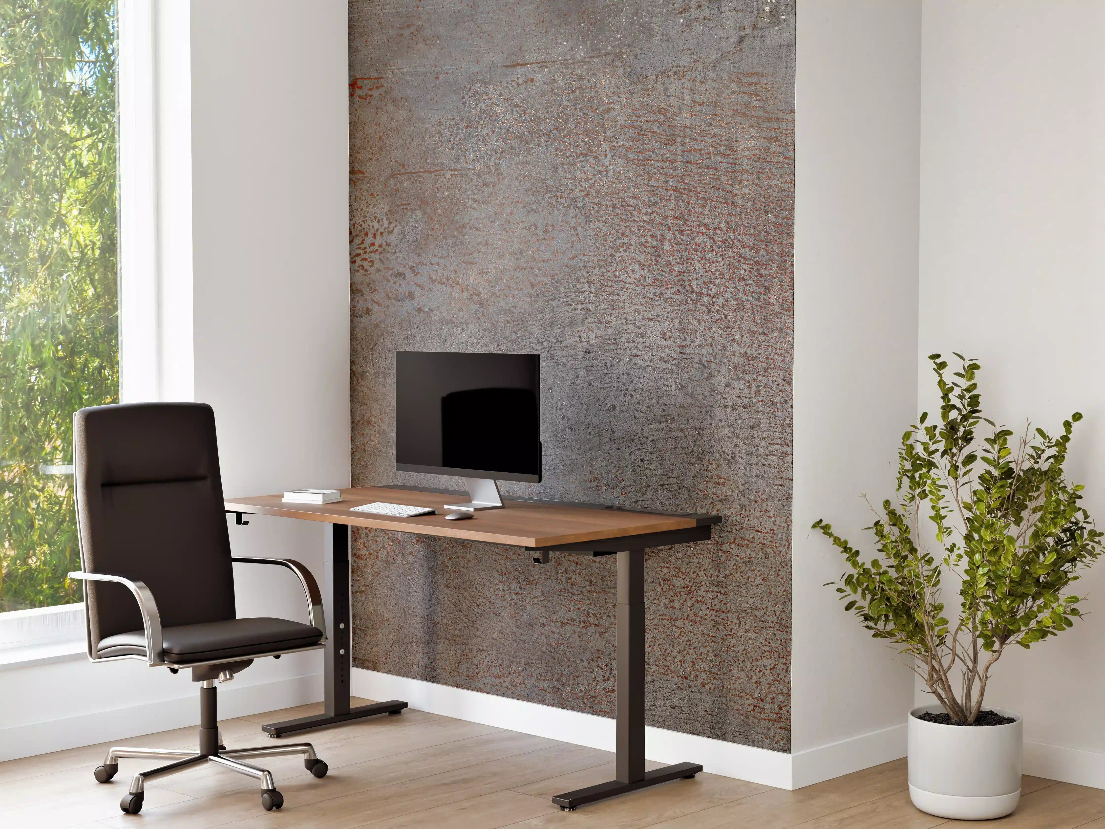 Büro Wandgestaltung - Rustikaler Marmor