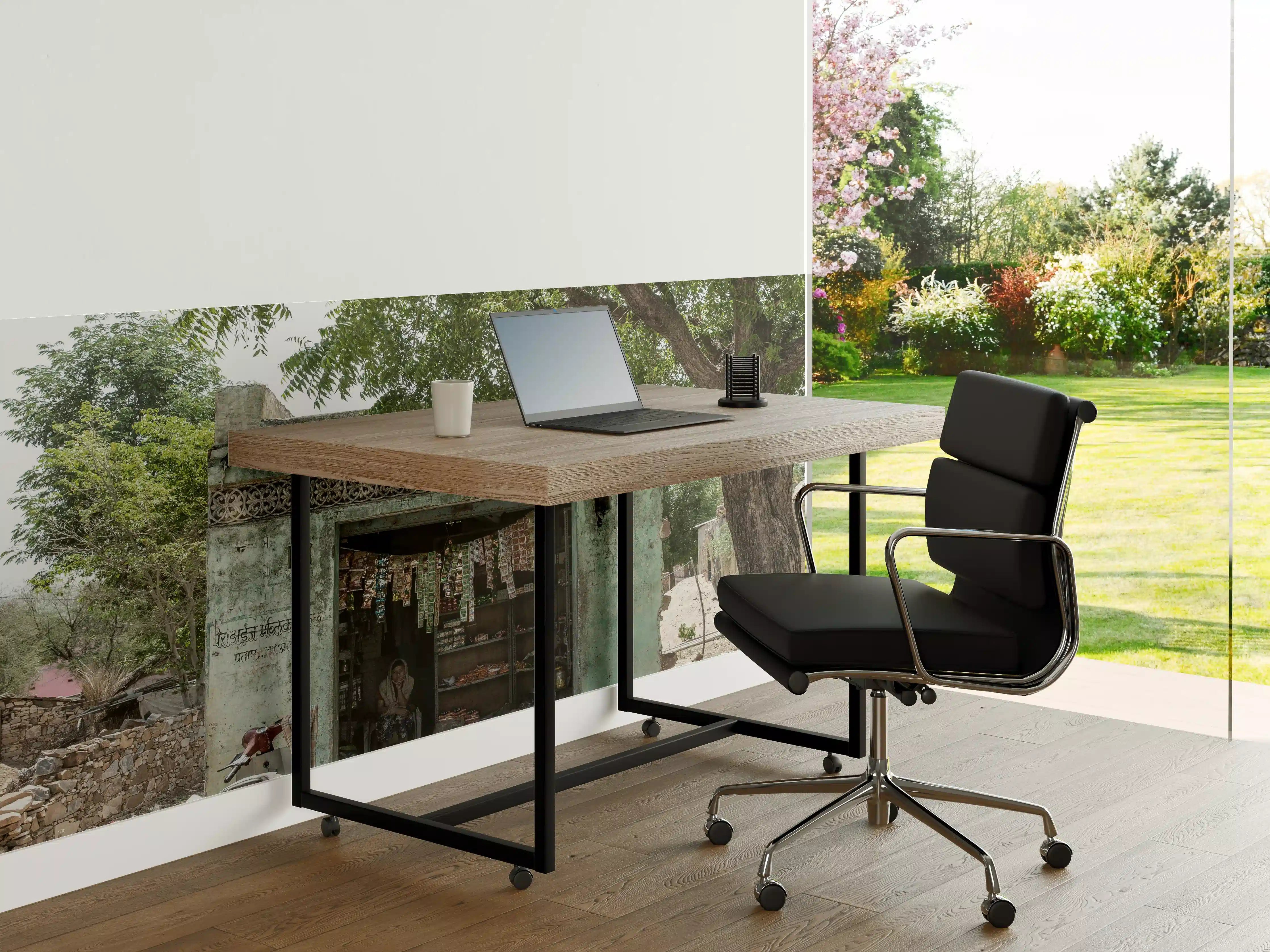 Büro Wandgestaltung - Rustikaler Tuk Shop