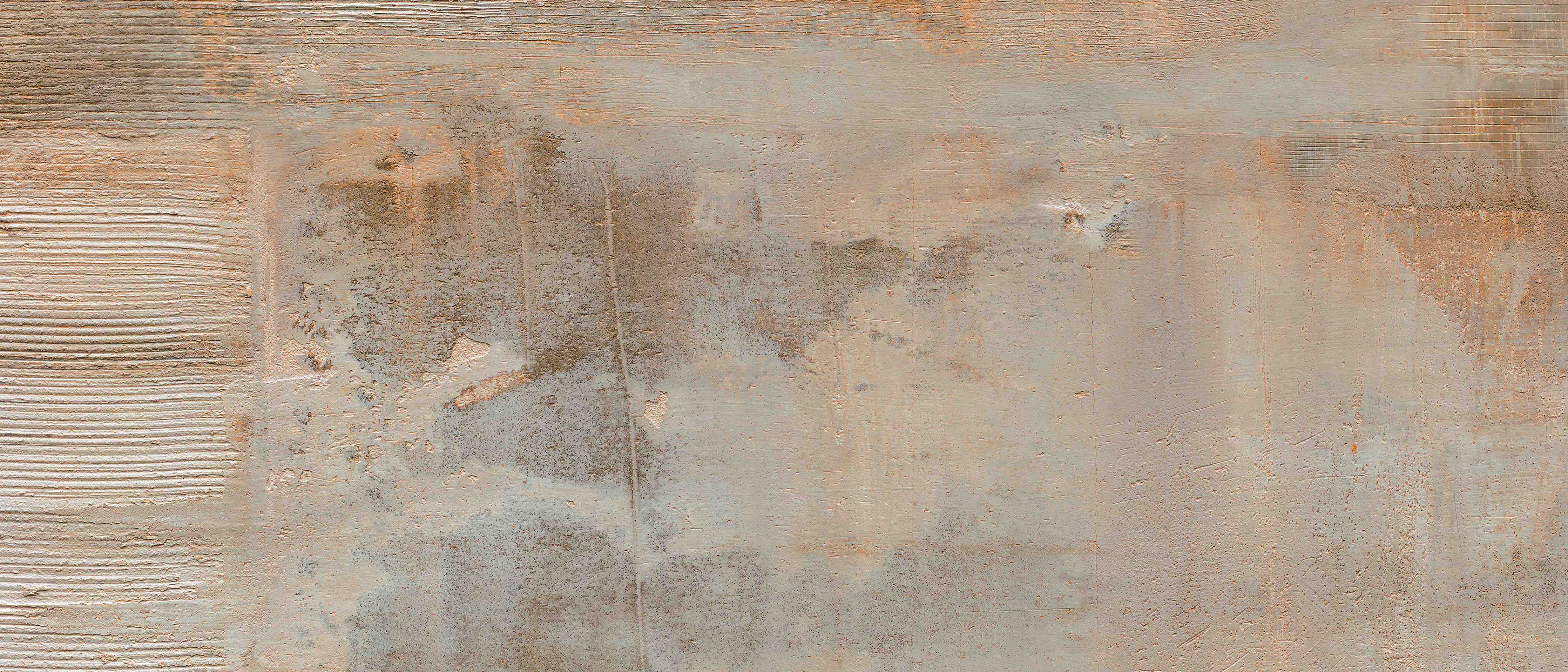 Büro Wandgestaltung-Rustikaler gräulich-brauner Beton