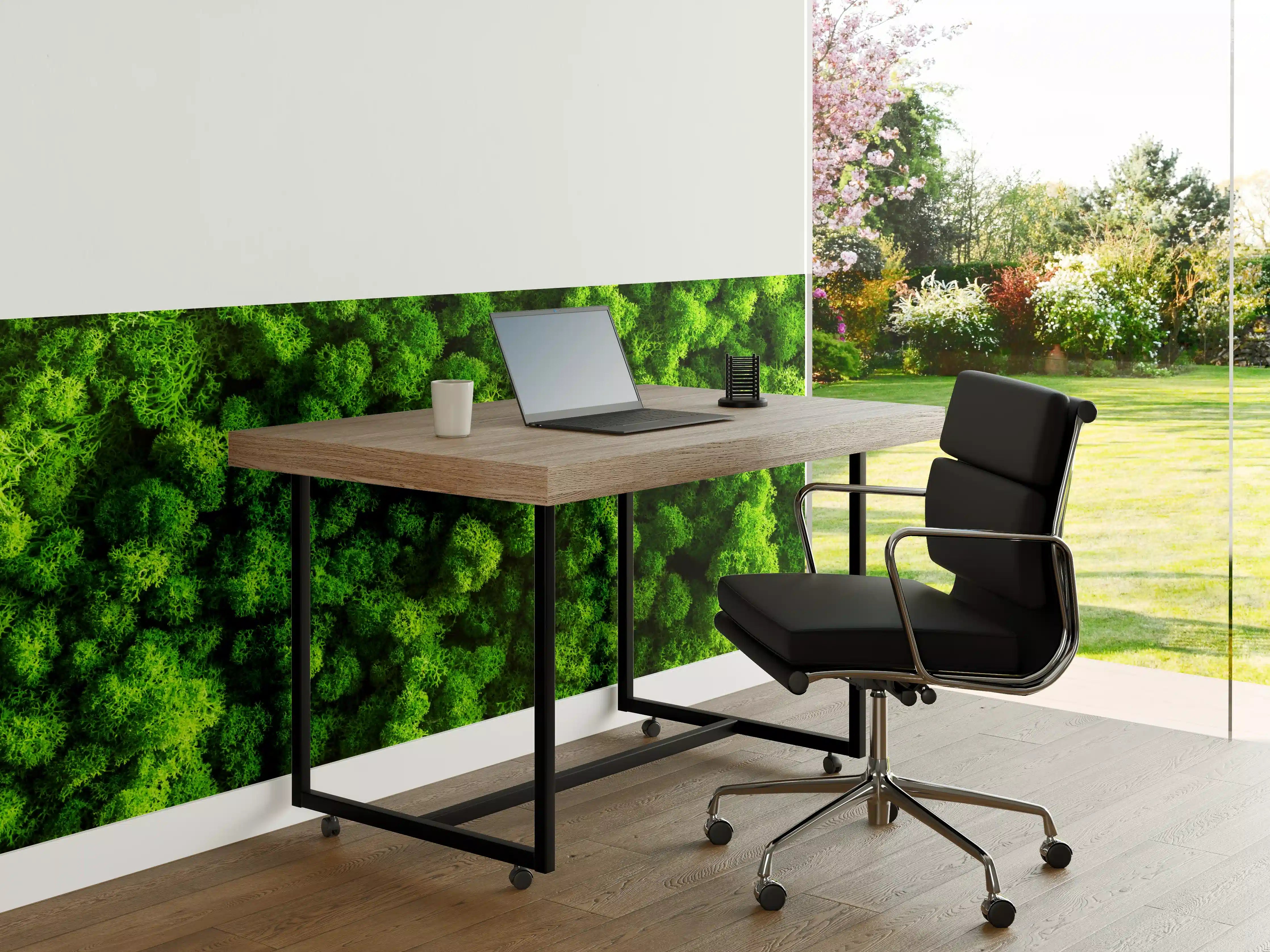Büro Wandgestaltung - Saftiger Grüner Moosboden