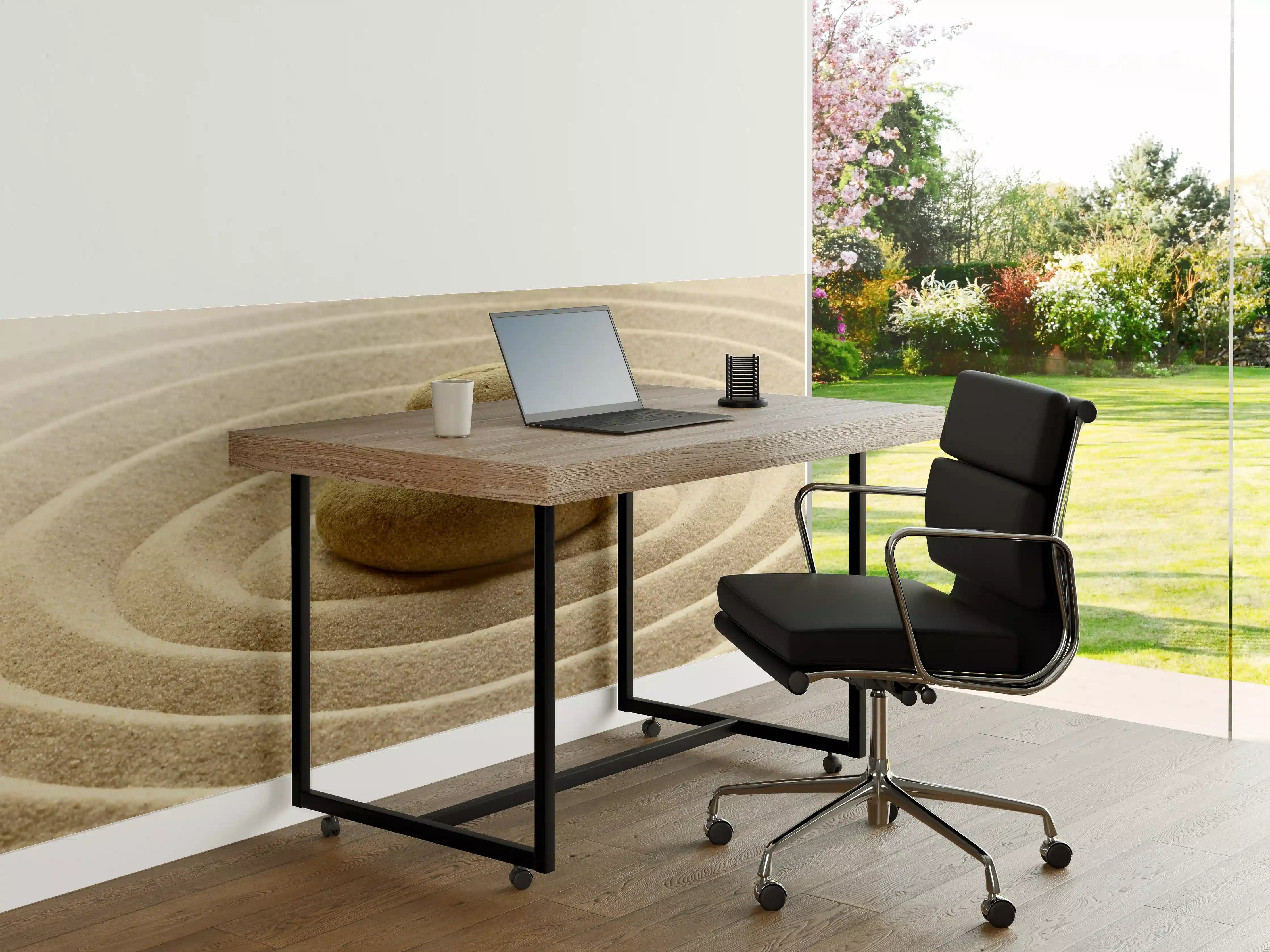 Büro Wandgestaltung - Sand im Zen-Garten