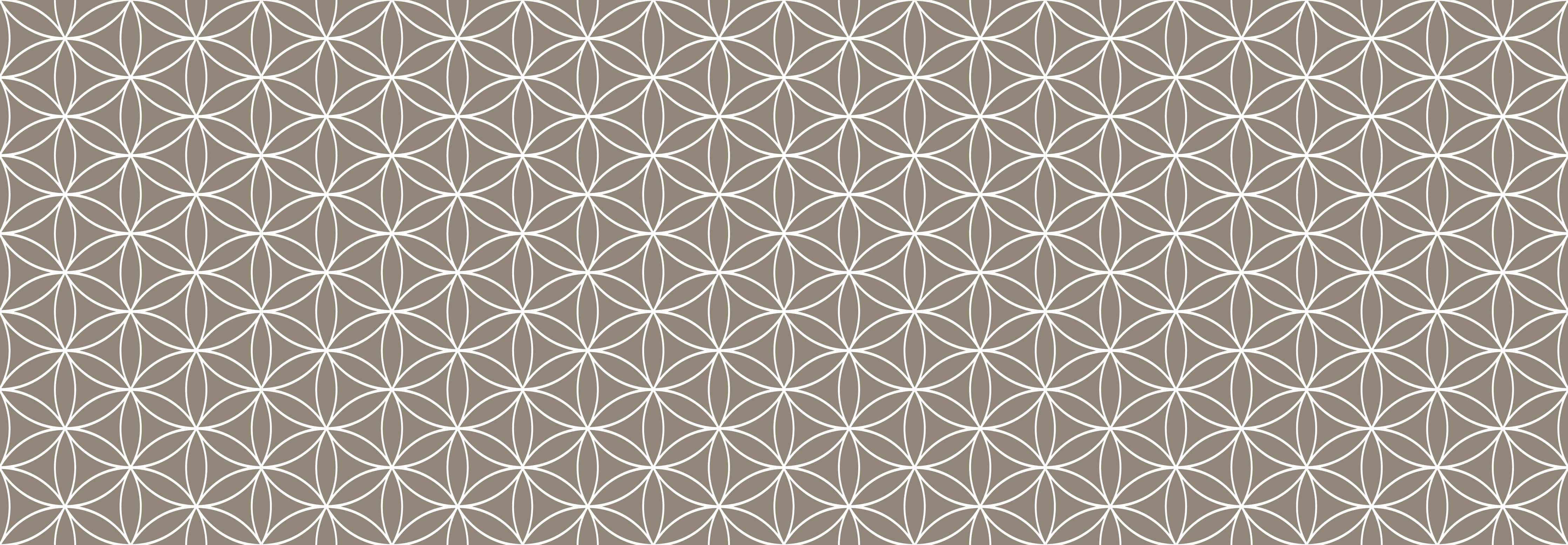 Büro Wandgestaltung-Sanfte geometrische Mustertapete in Taupe