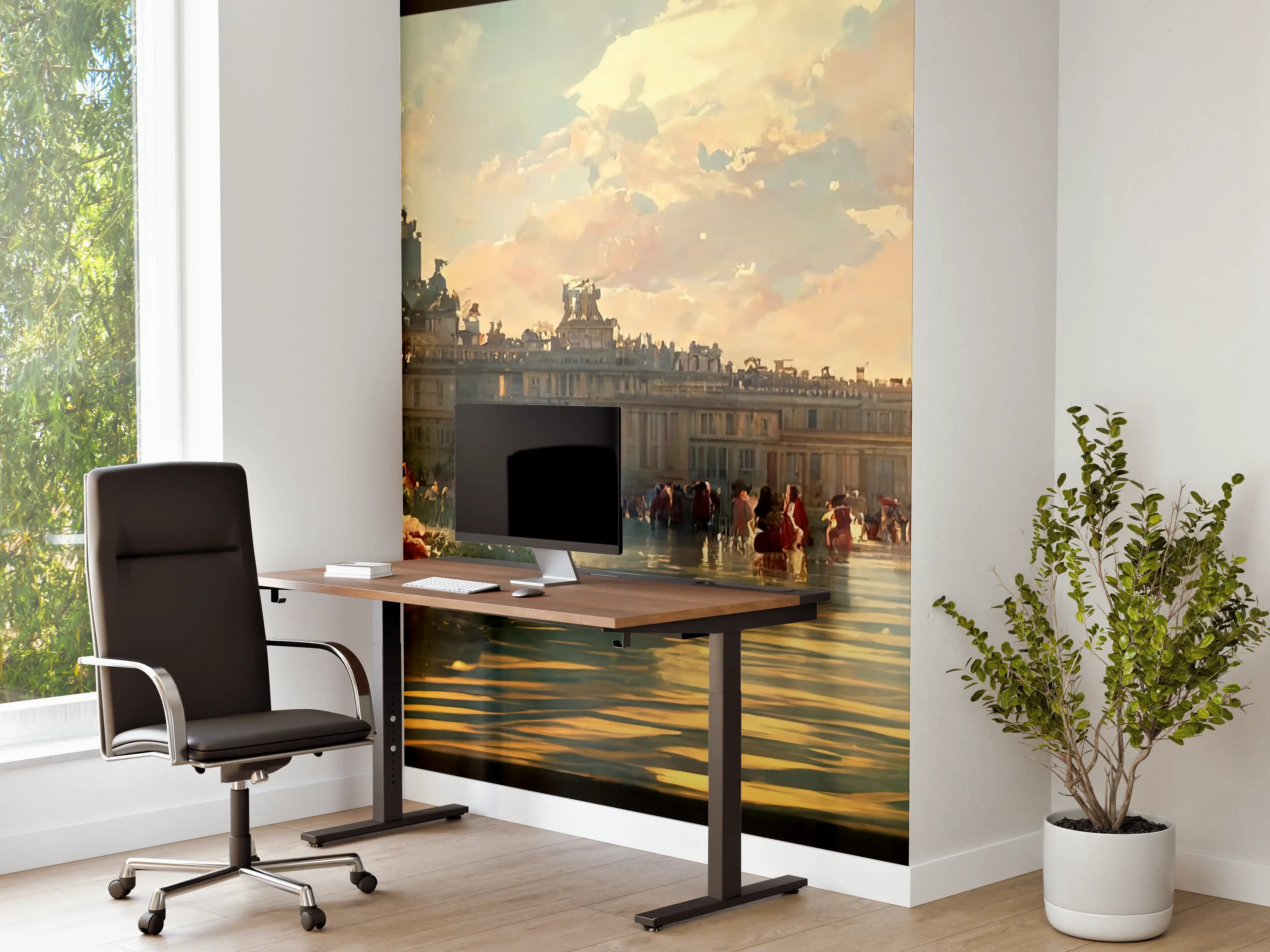 Büro Wandgestaltung - Schloss - Moderne Farben