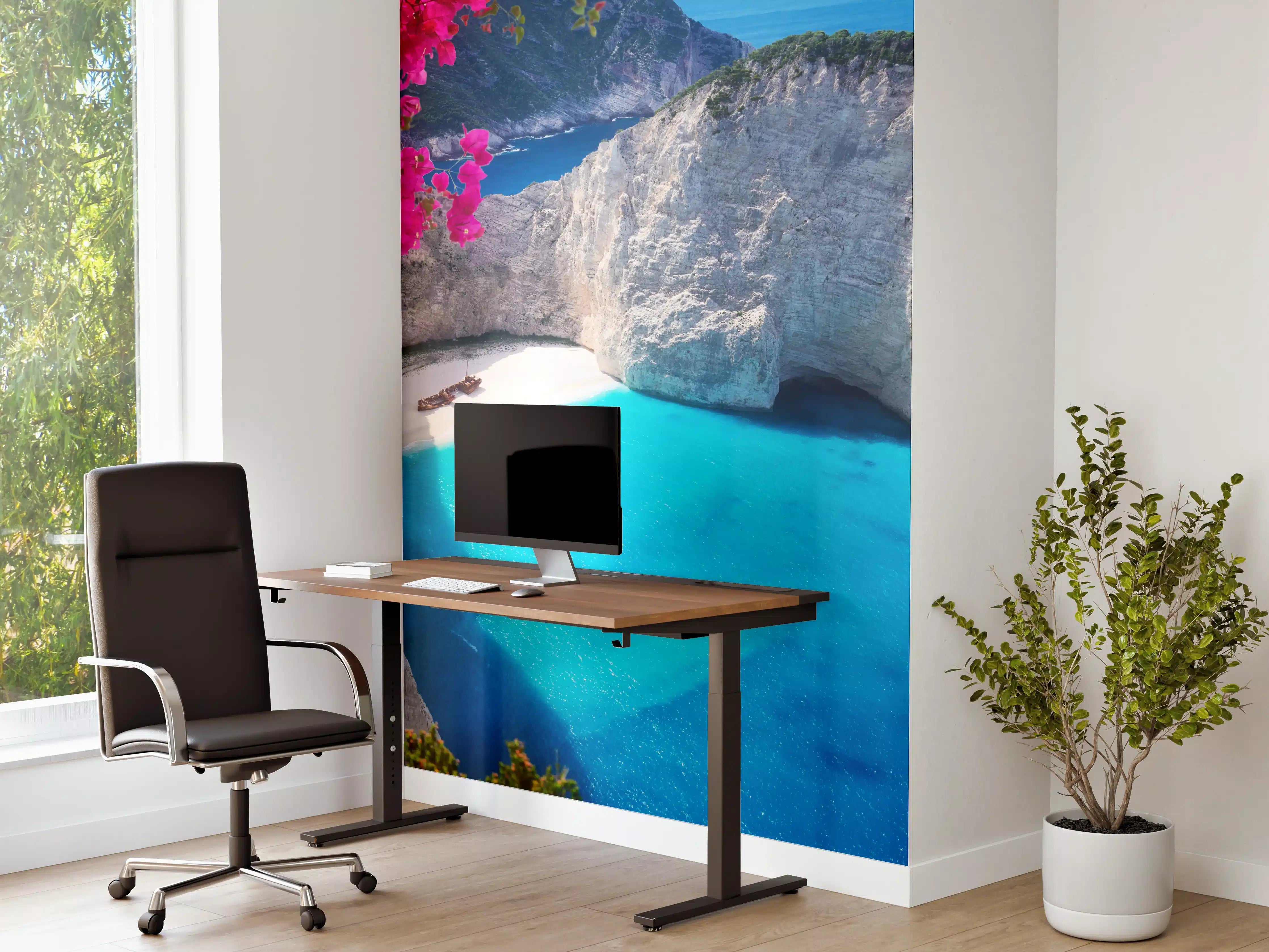 Büro Wandgestaltung - Schöne Landschaft der Insel Zakinthos
