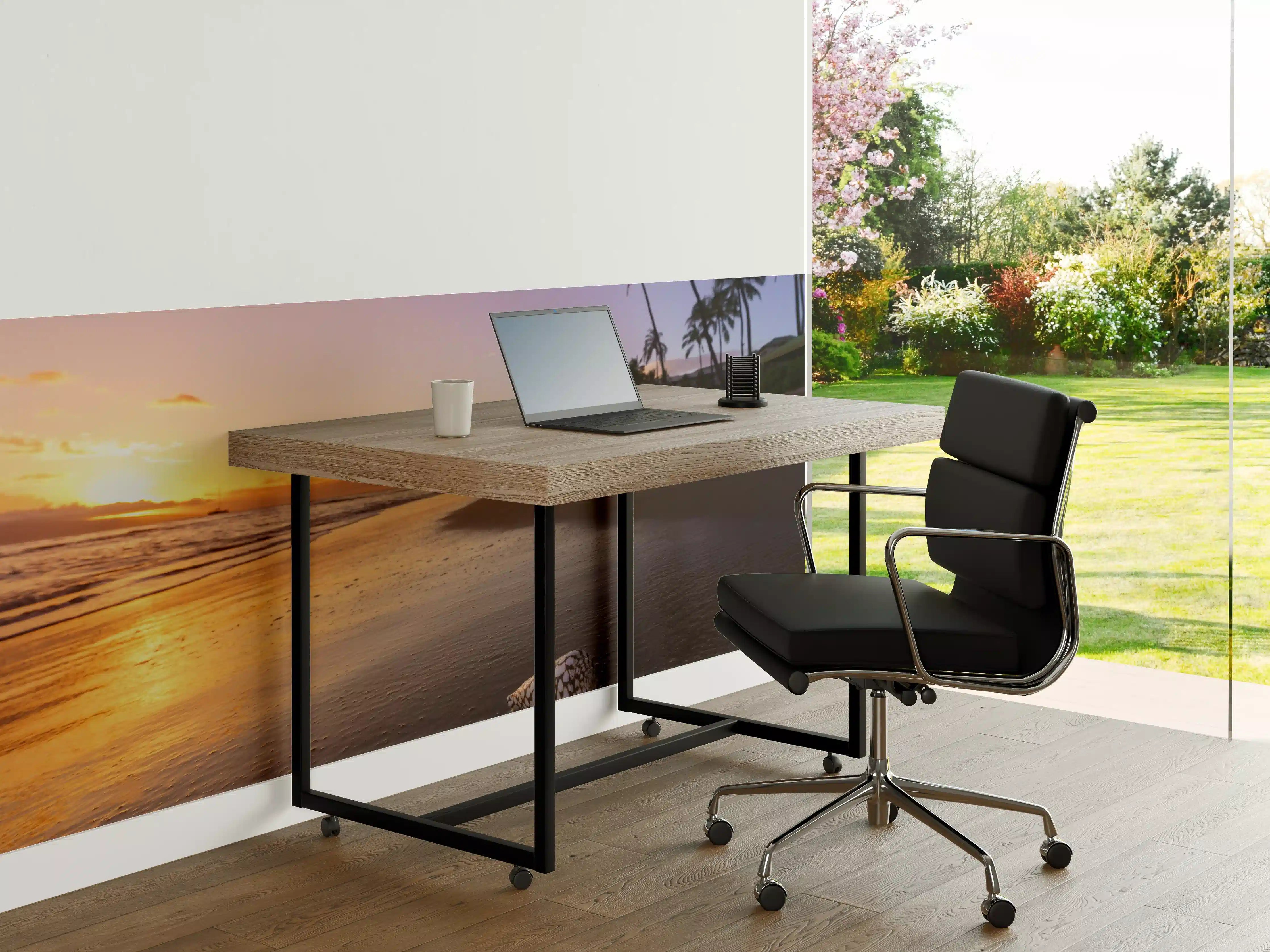 Büro Wandgestaltung - Schöner Sonnenuntergang am Strand von Hawaii