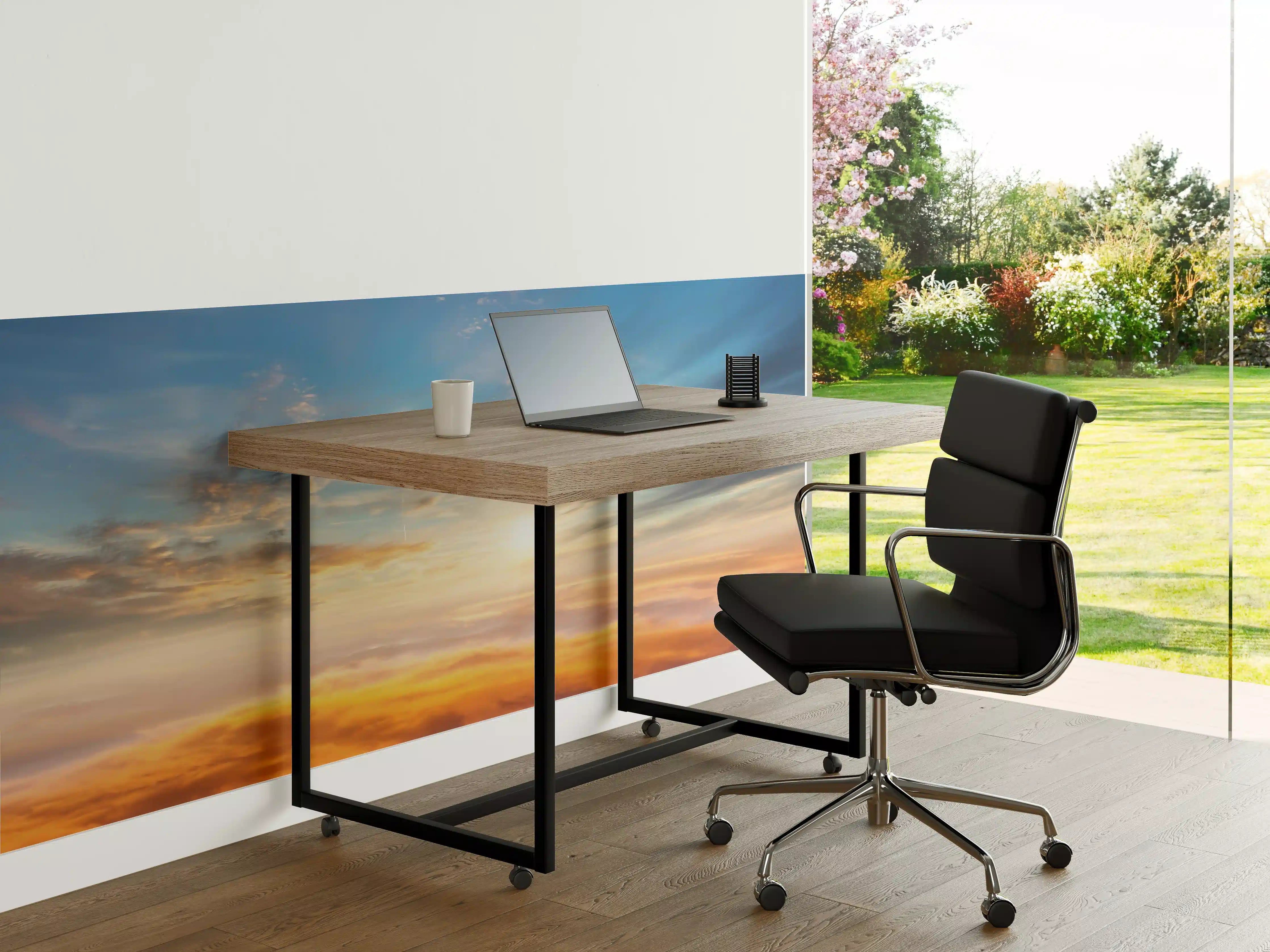 Büro Wandgestaltung - Schöner Sonnenuntergang über den Wolken