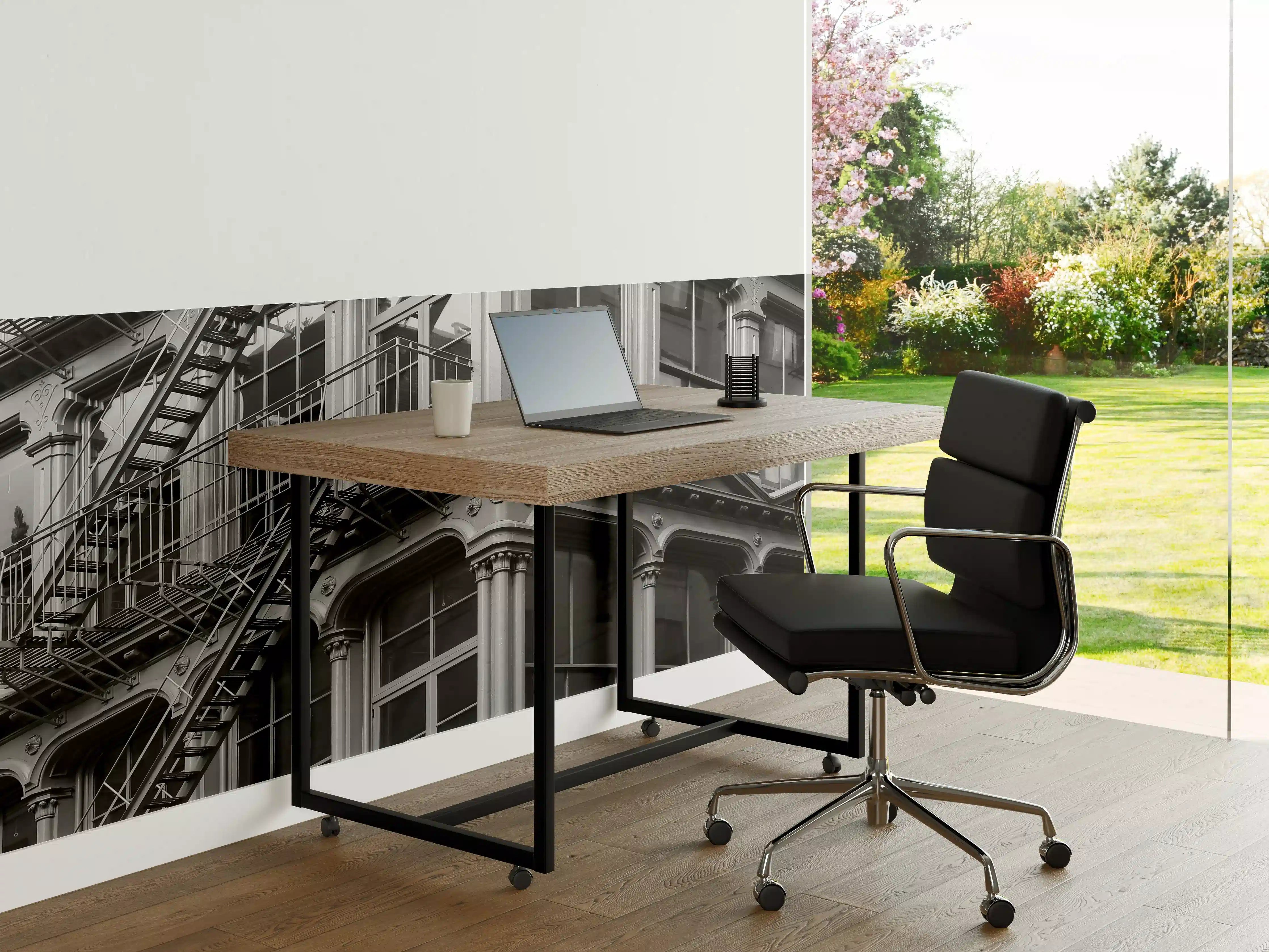 Büro Wandgestaltung - Schwarz-weiß Gebäude
