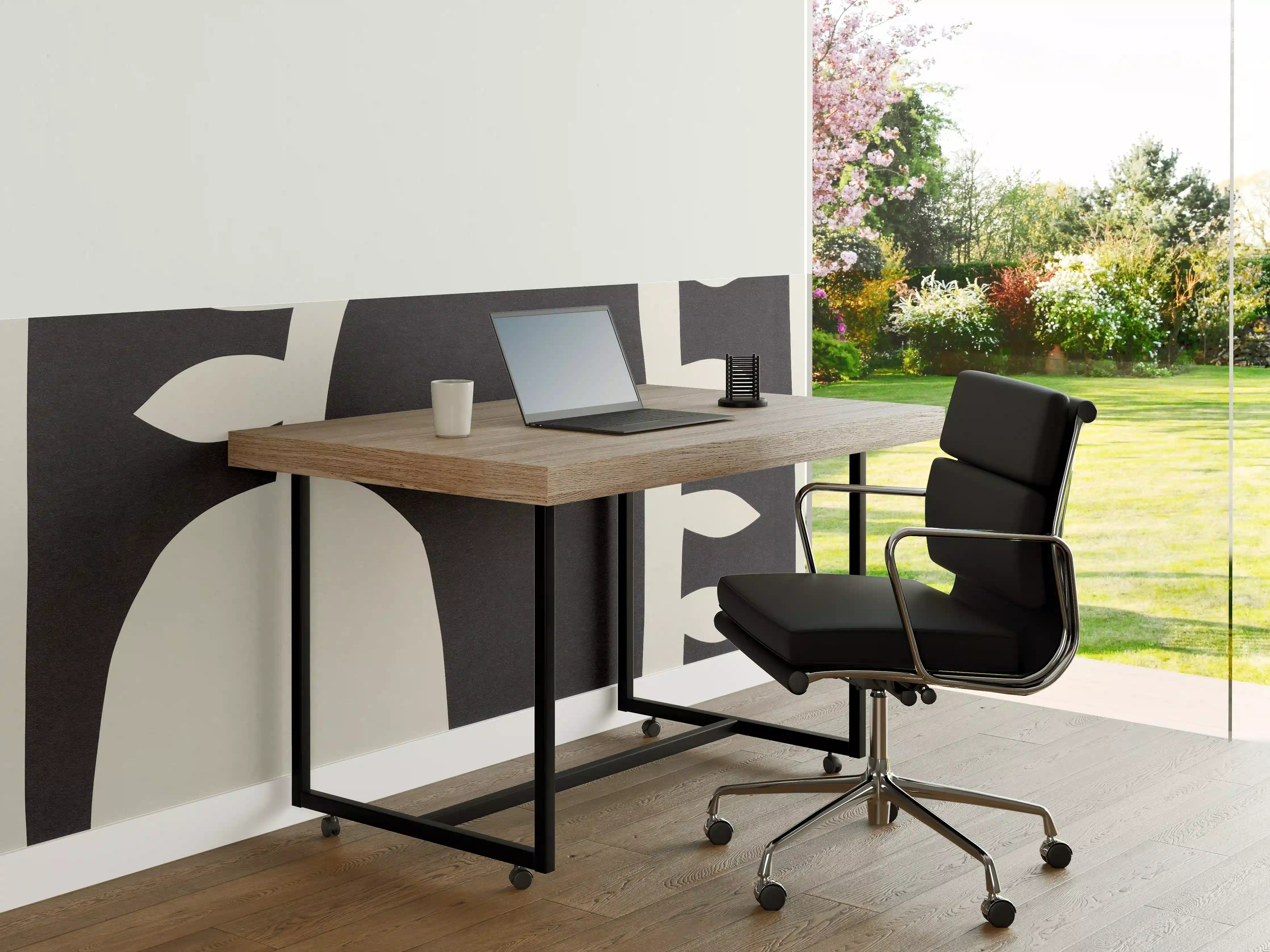 Büro Wandgestaltung - Schwarze Tulpe - Gemälde