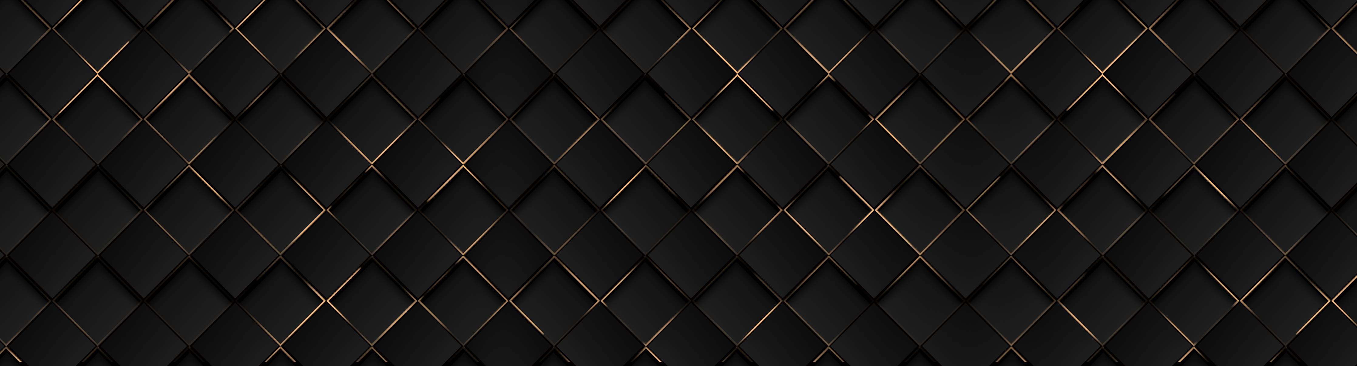 Büro Wandgestaltung-Schwarze, elegante Textur mit Goldakzenten