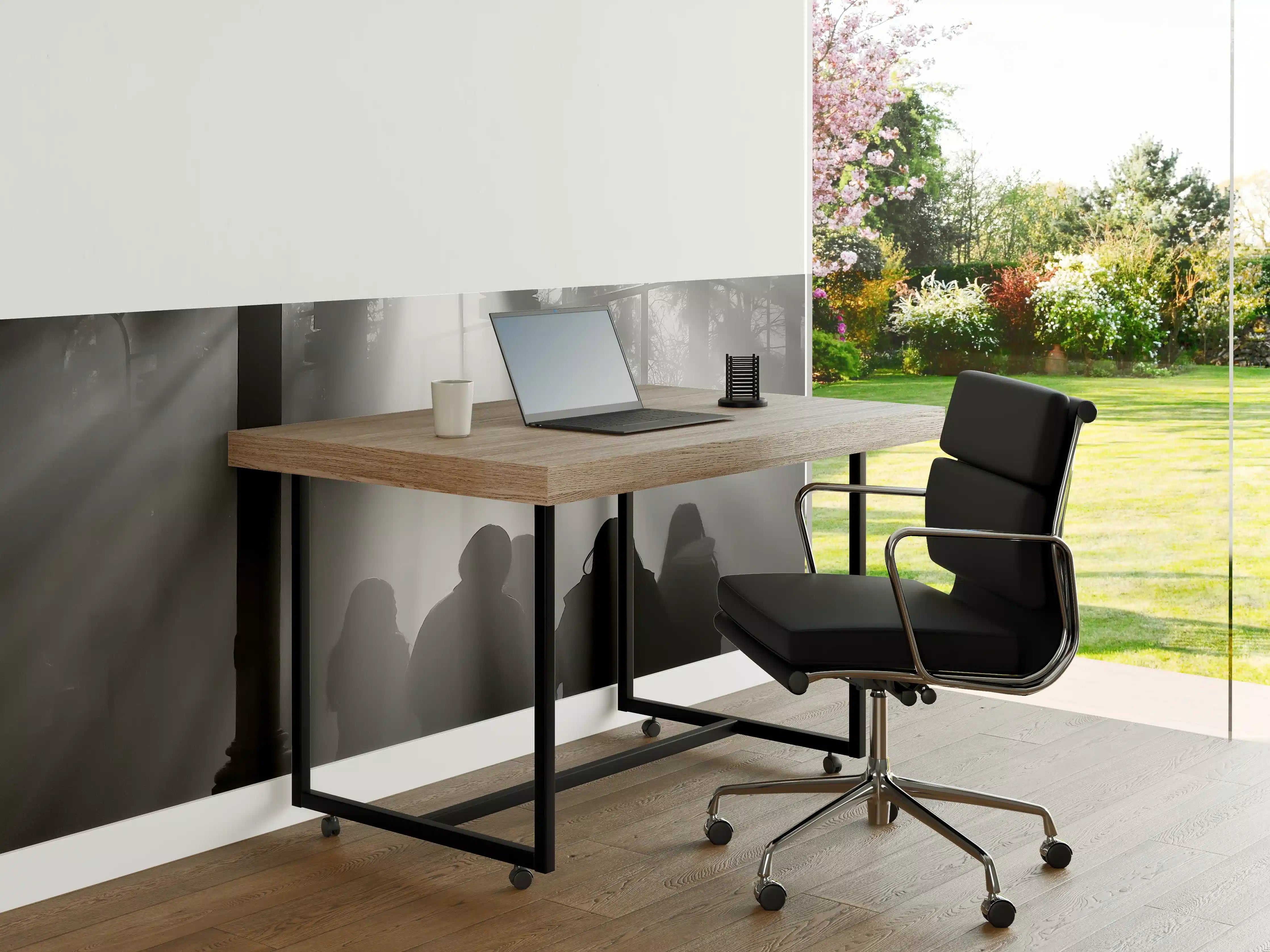 Büro Wandgestaltung - Silhouetten von Menschen