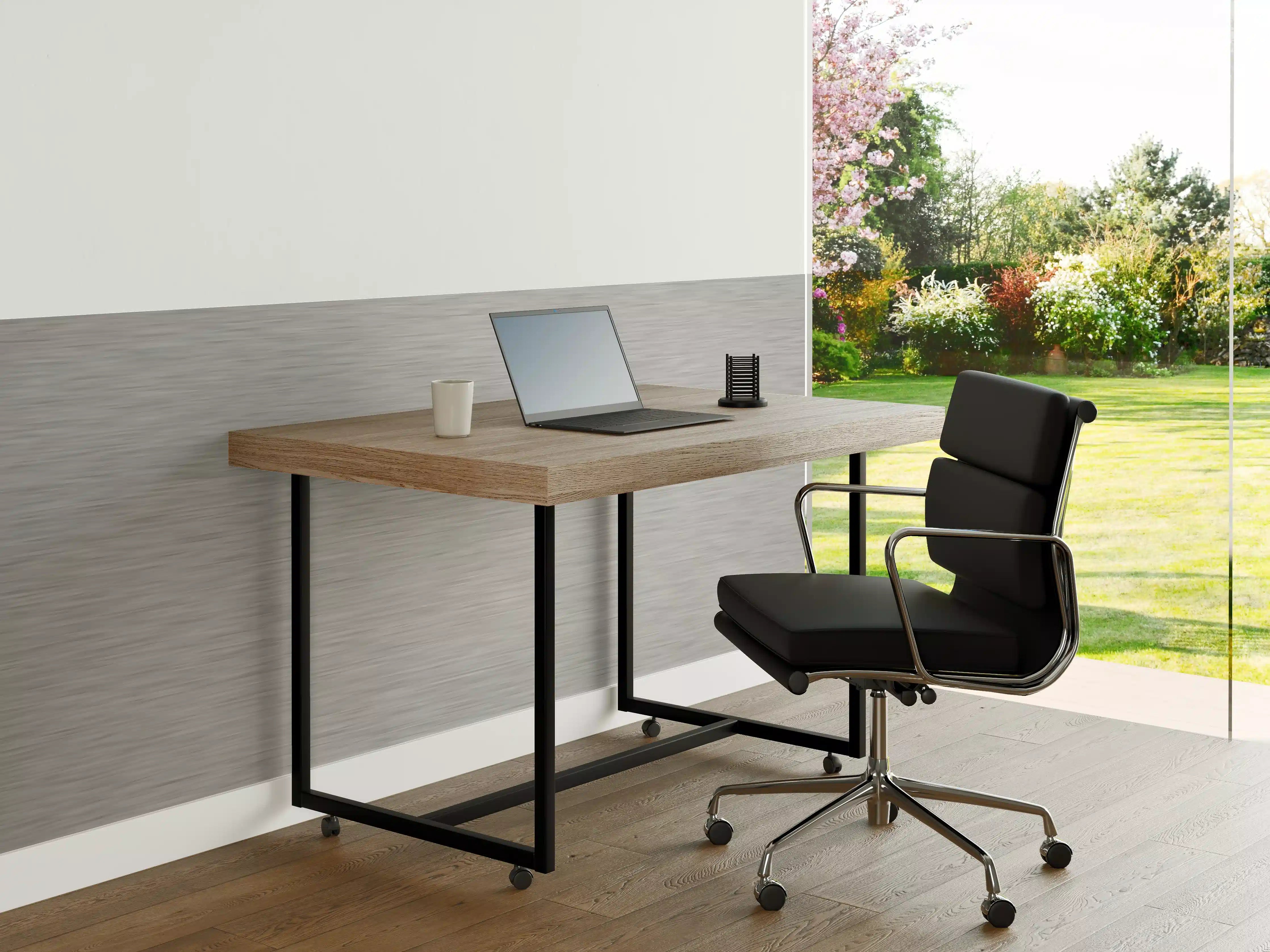 Büro Wandgestaltung - Silver - ALU Prime - Metall Gebürstet
