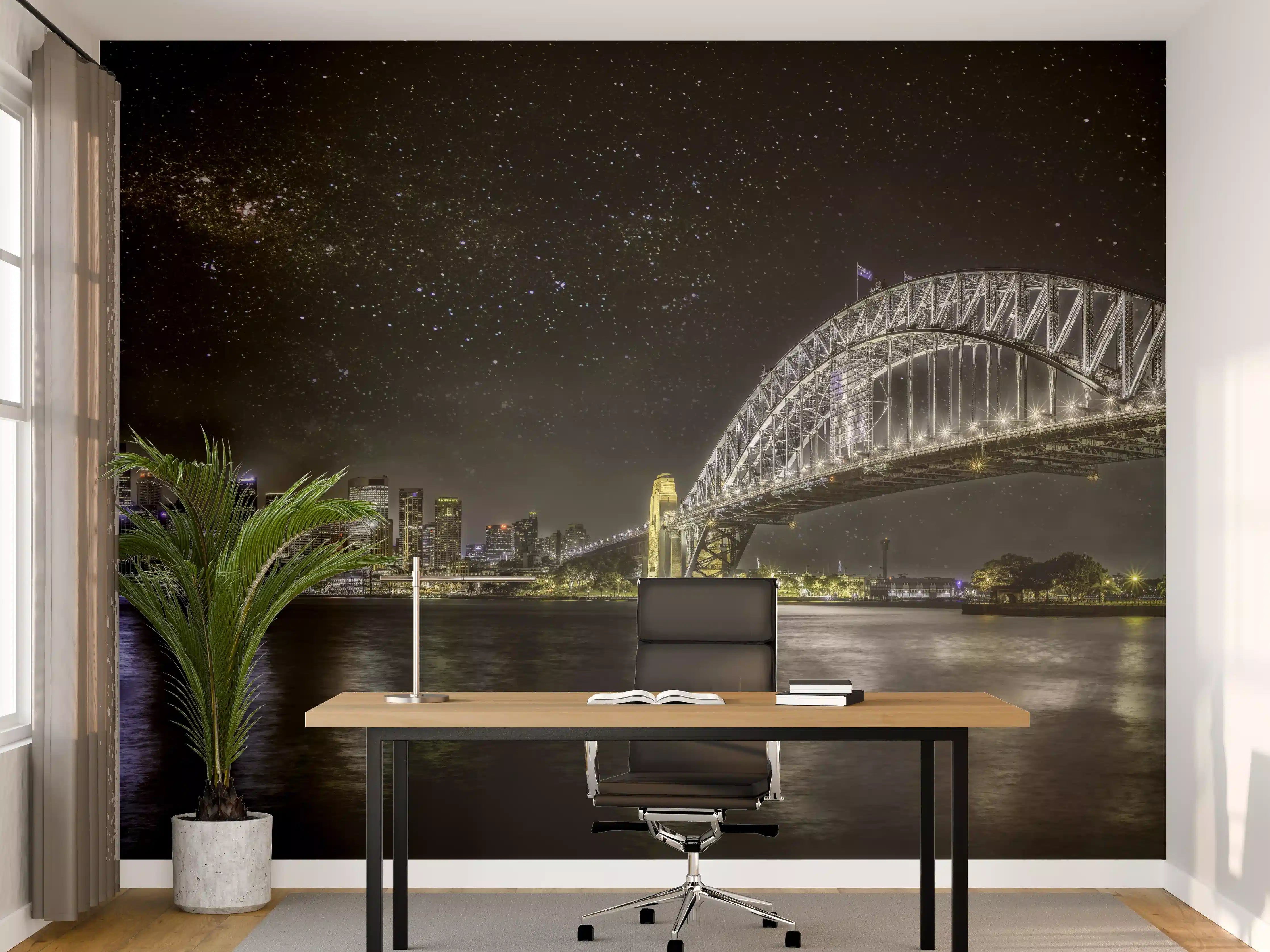 Büro Wandgestaltung - Skyline - Sydney