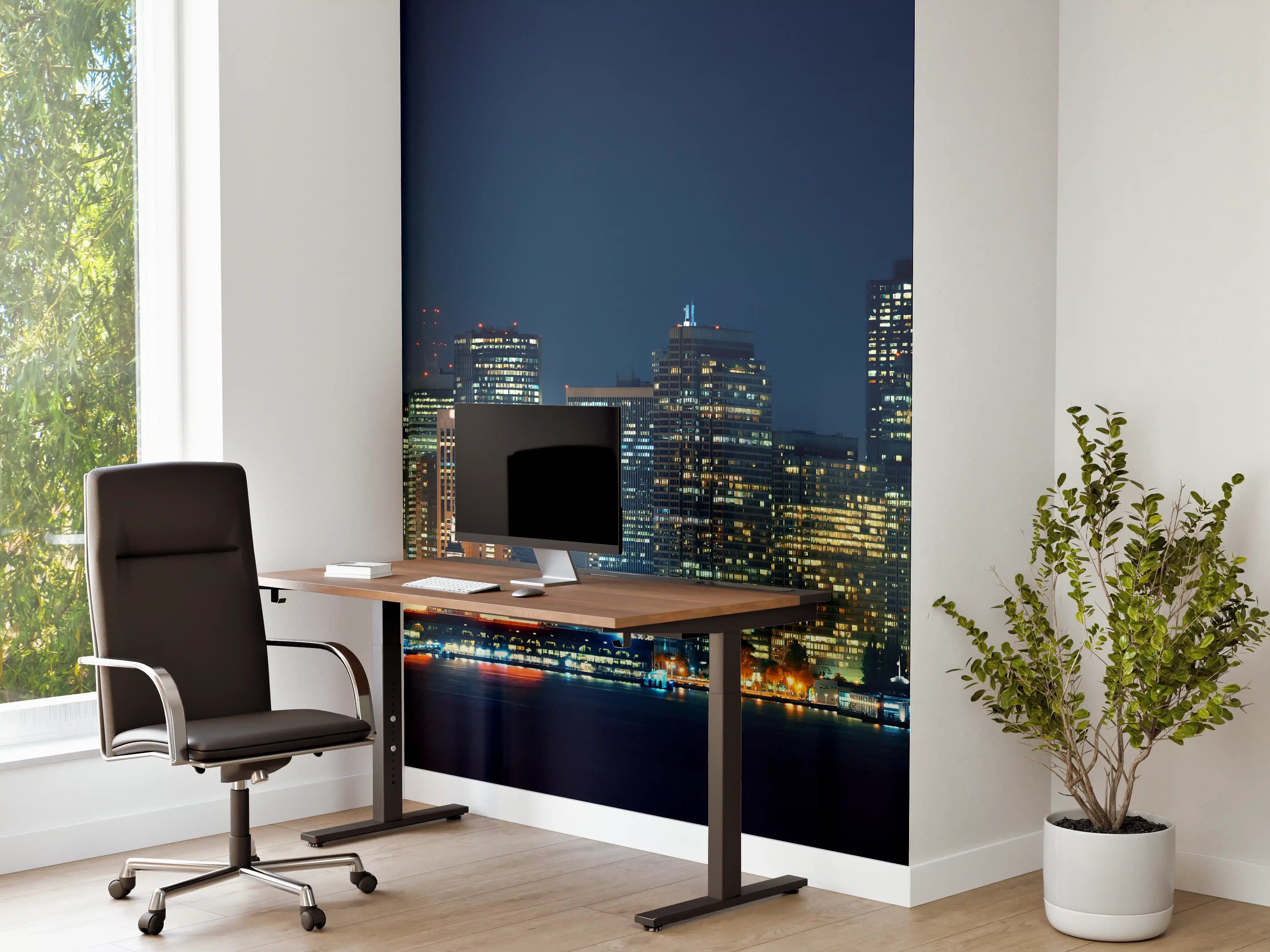 Büro Wandgestaltung - Skyline von San Francisco