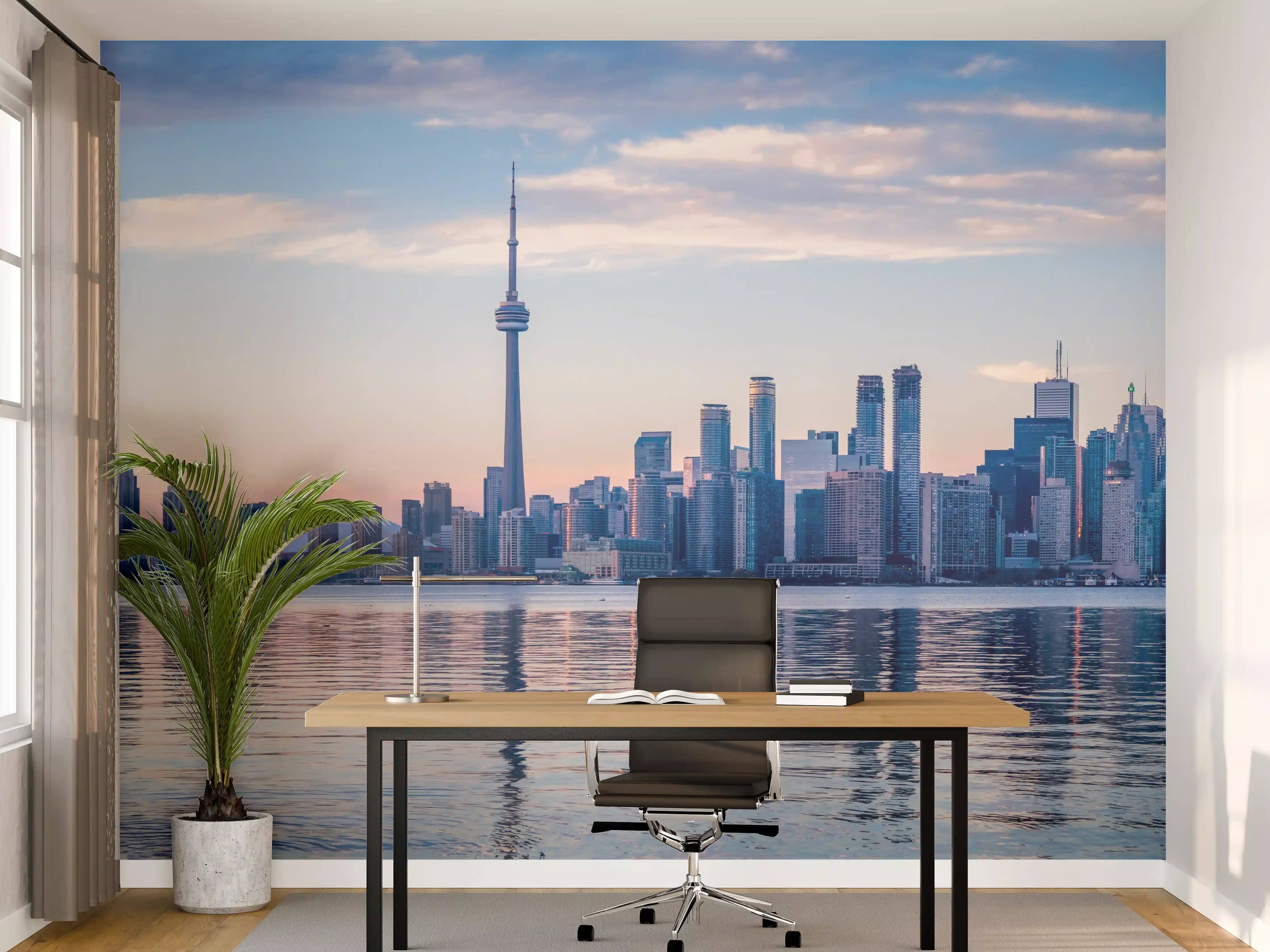 Büro Wandgestaltung - Skyline von Toronto