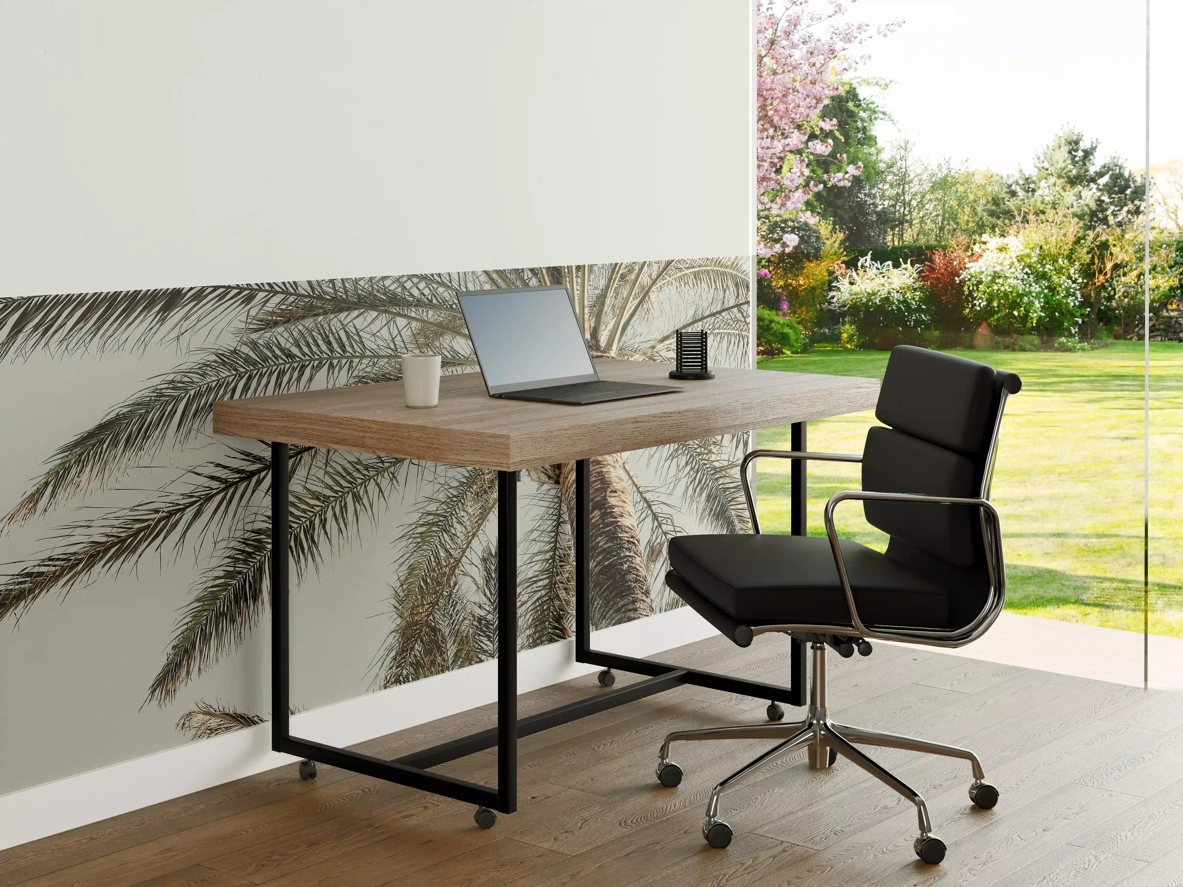 Büro Wandgestaltung - Sommerliche Palme 