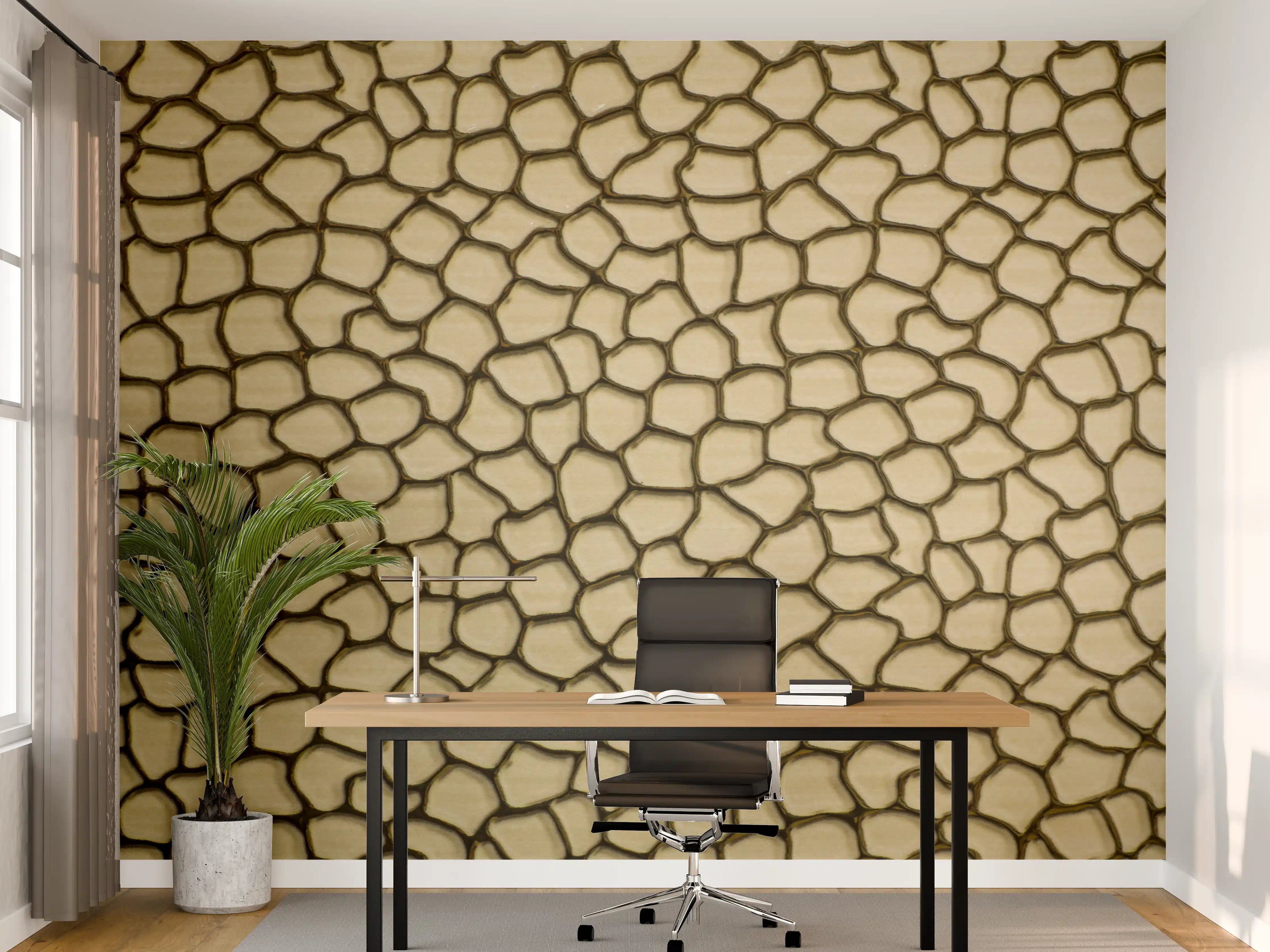 Büro Wandgestaltung - Sommerliche Sanddünen mit Weichem Himmel