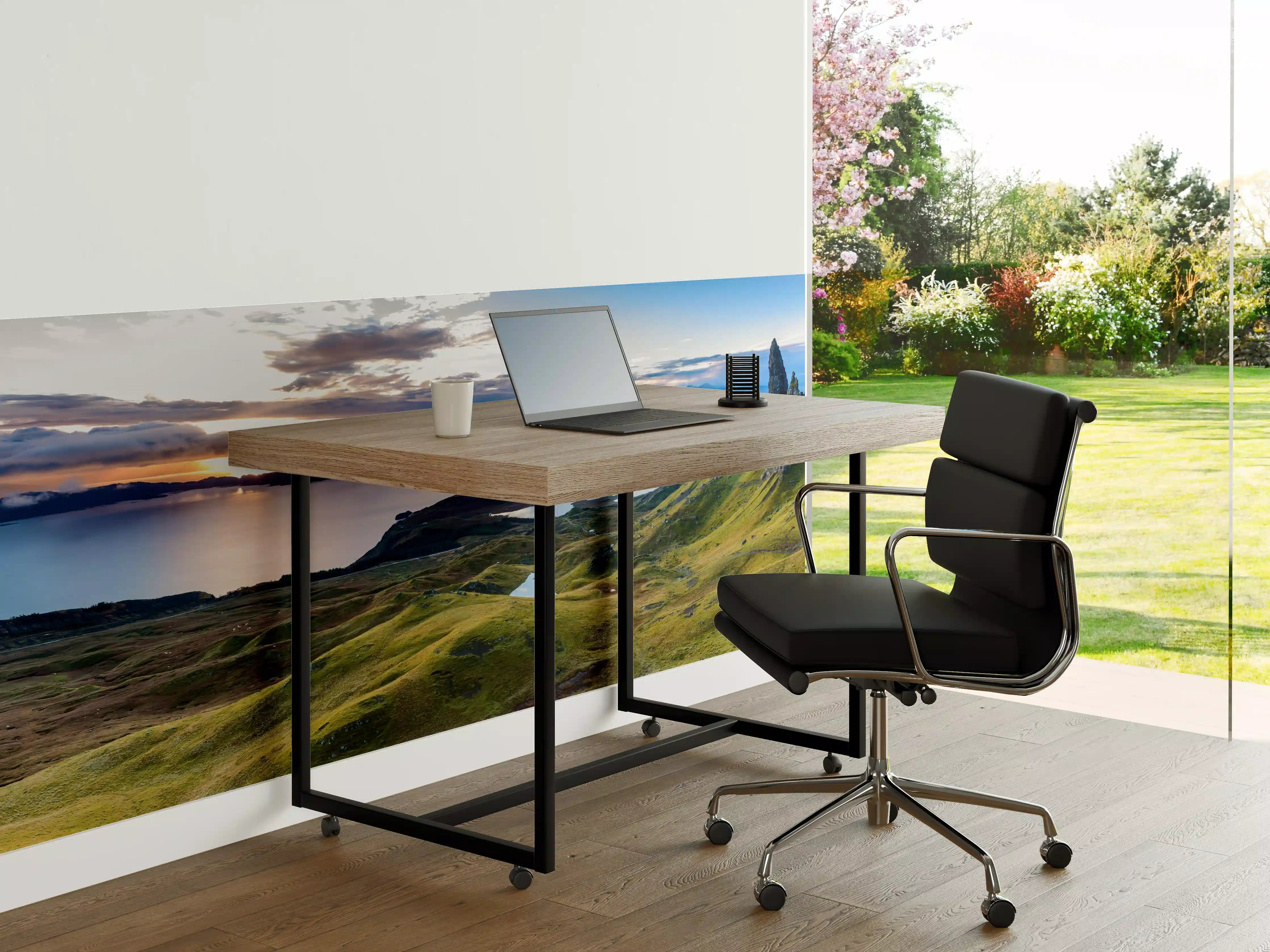 Büro Wandgestaltung - Sonnenaufgang auf der Isle of Skye