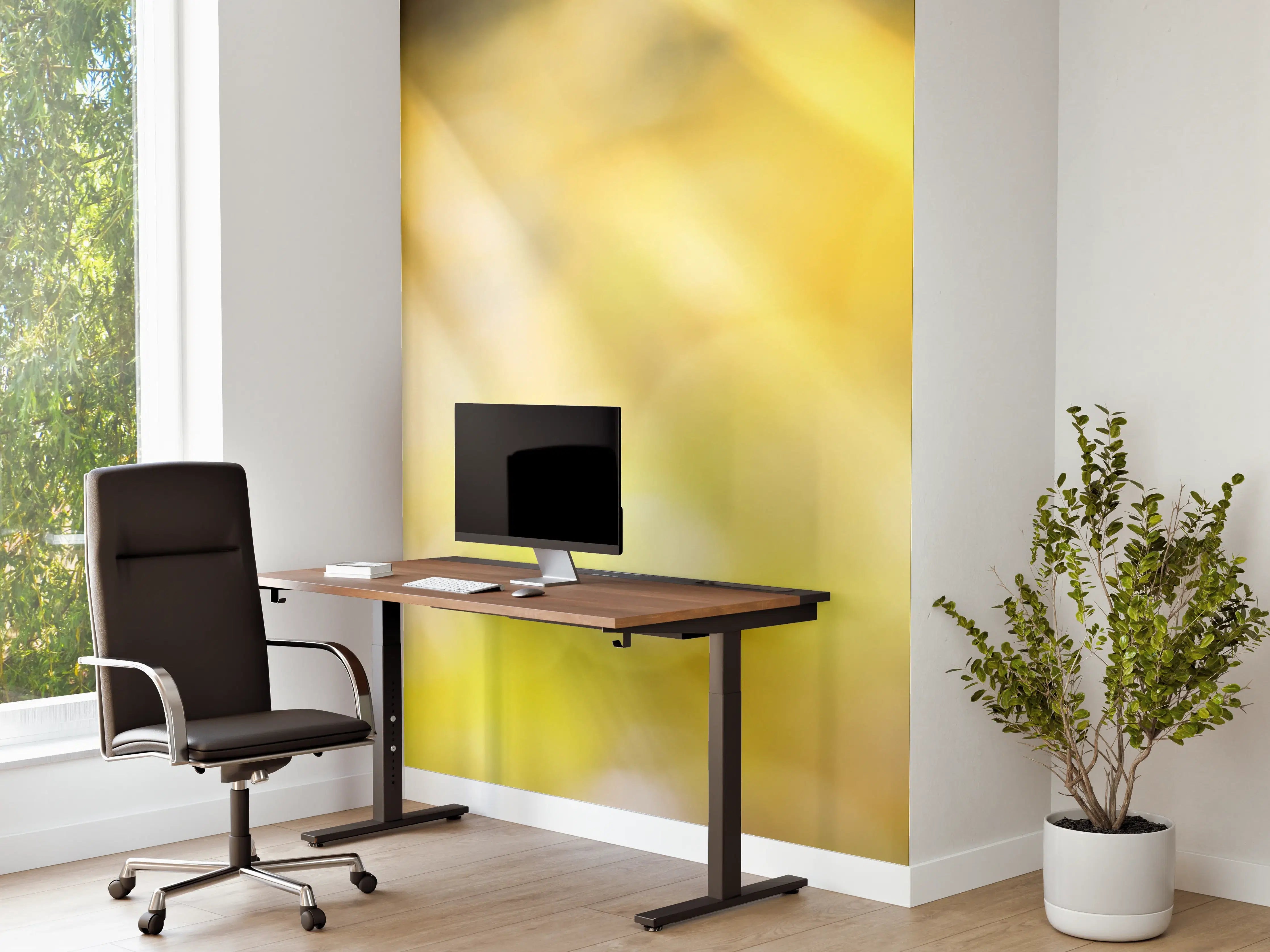 Büro Wandgestaltung - Sonnenblume