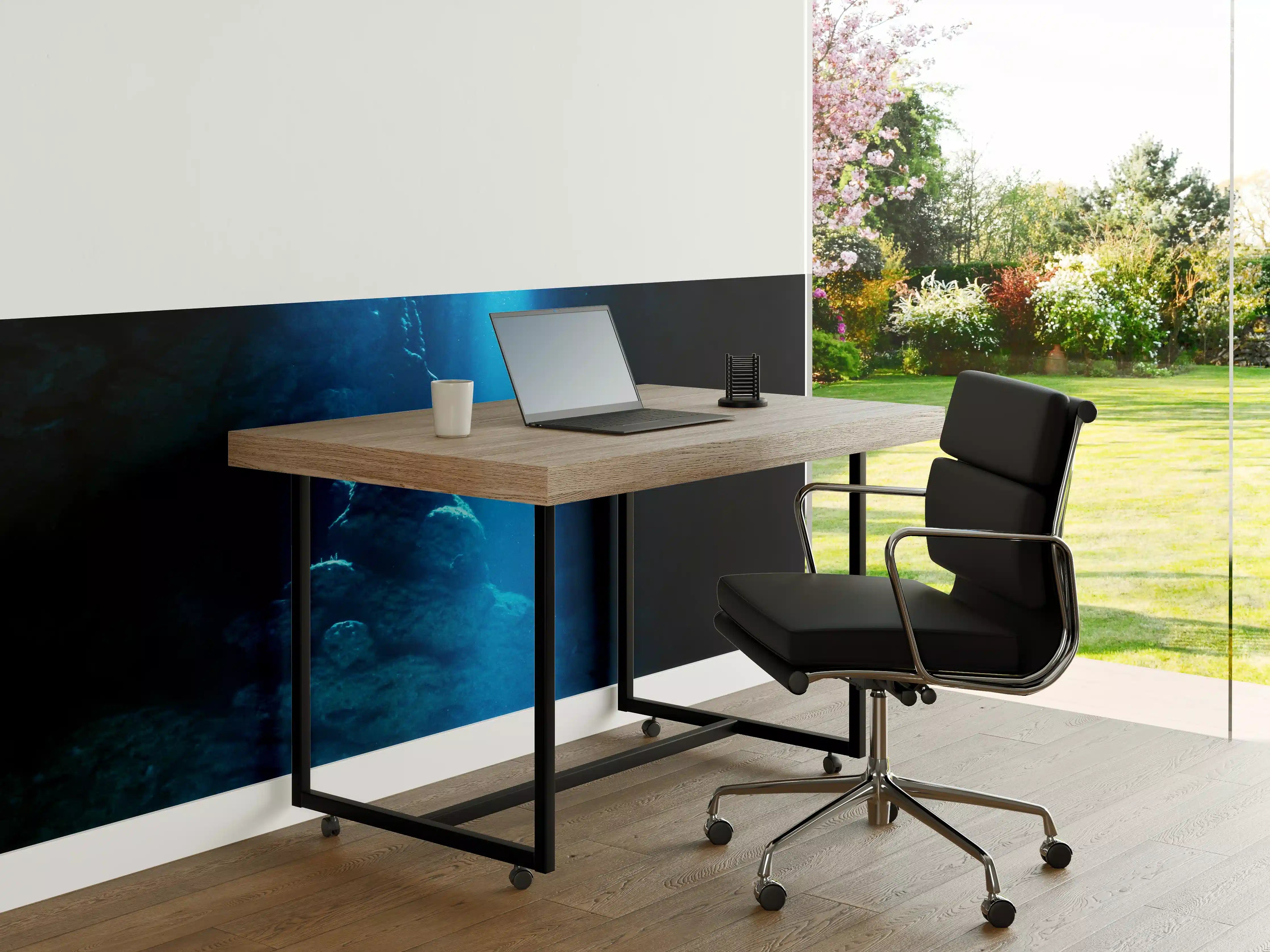 Büro Wandgestaltung - Sonnenstrahl in die Unterwasserhöhle im japanischen Ozean