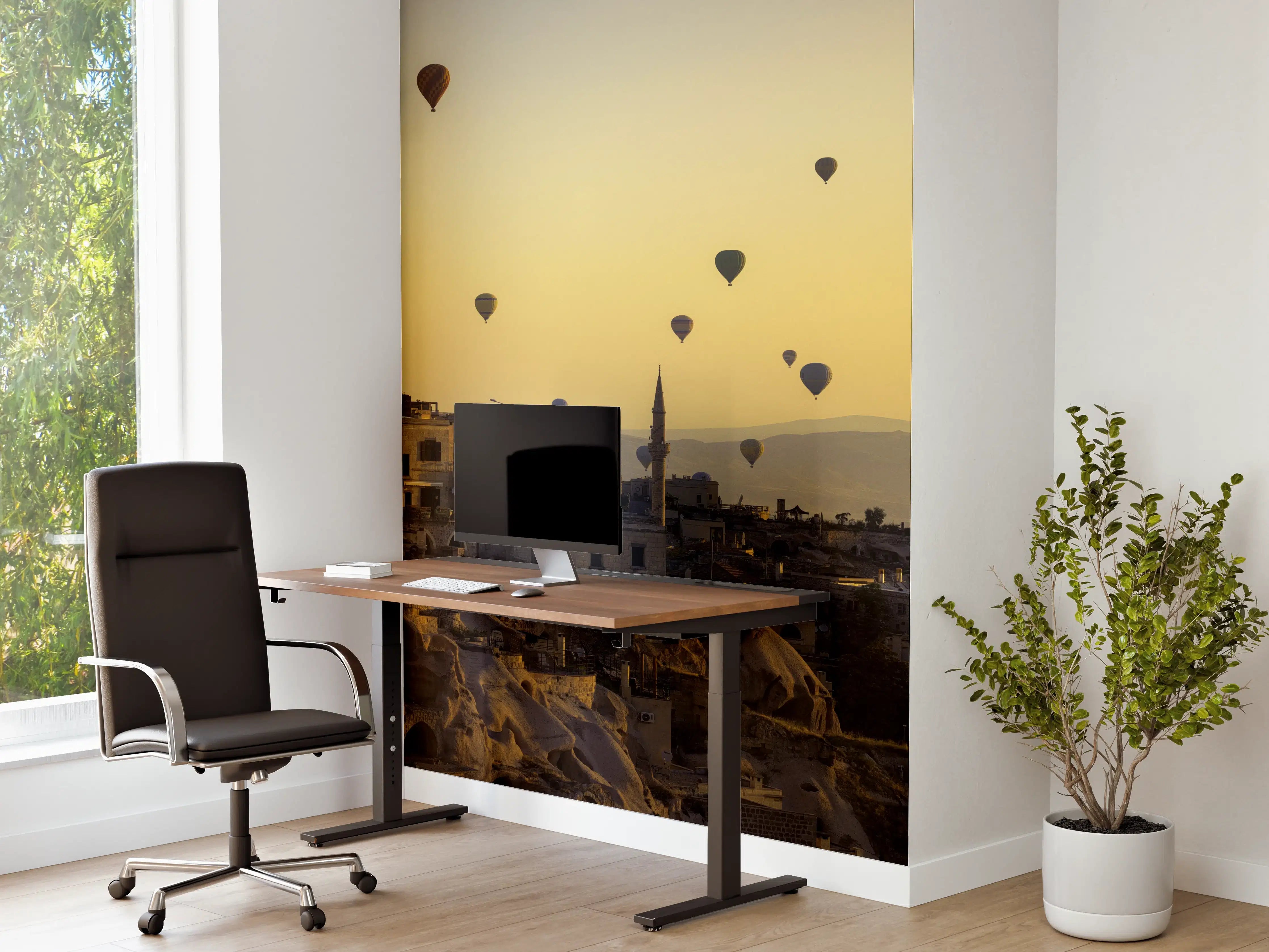 Büro Wandgestaltung - Sonnenuntergang - Kappadokien, Türkei