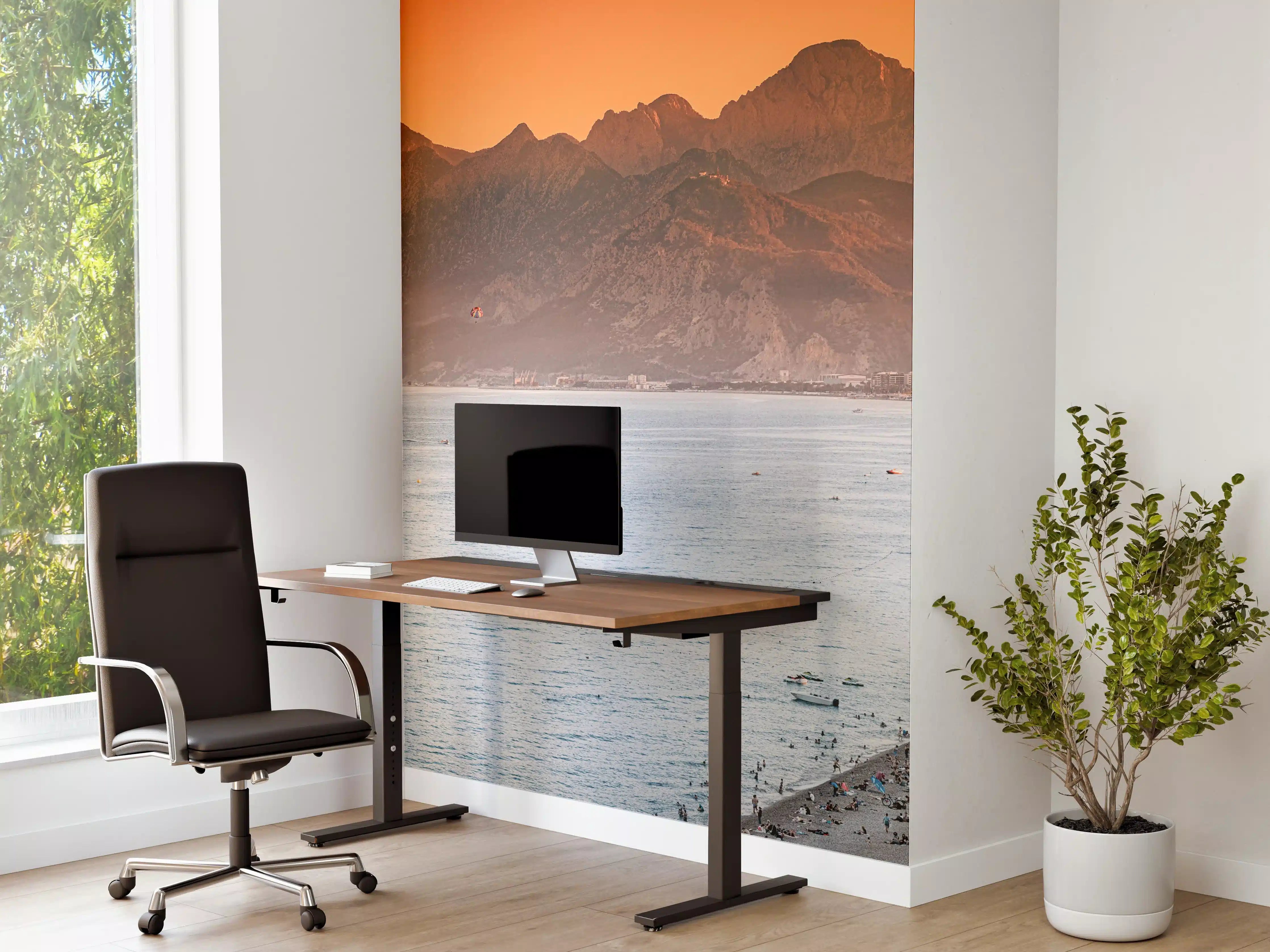 Büro Wandgestaltung - Sonnenuntergang Konyaalti Strand Türkei