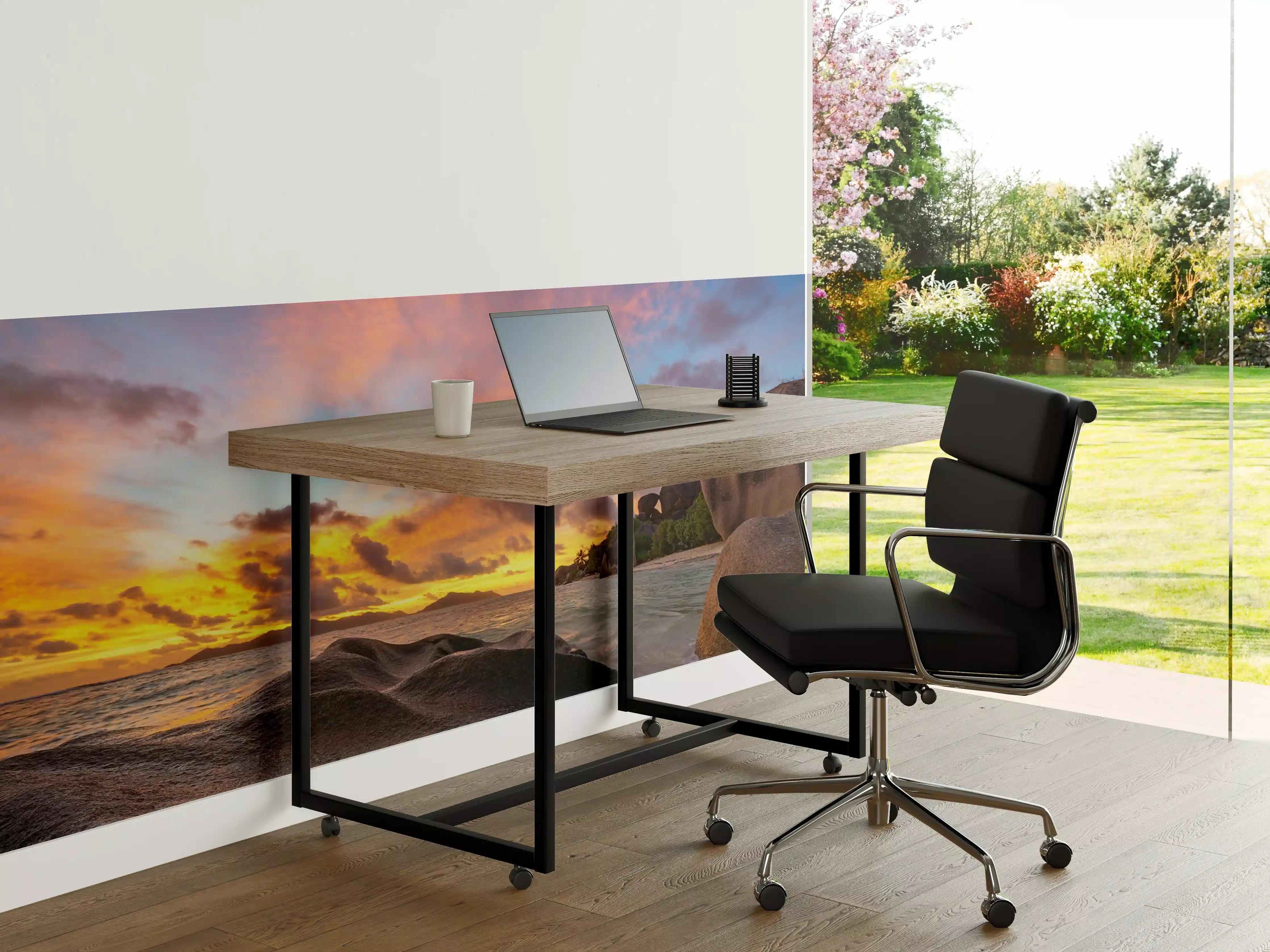 Büro Wandgestaltung - Sonnenuntergang am tropischen Strand