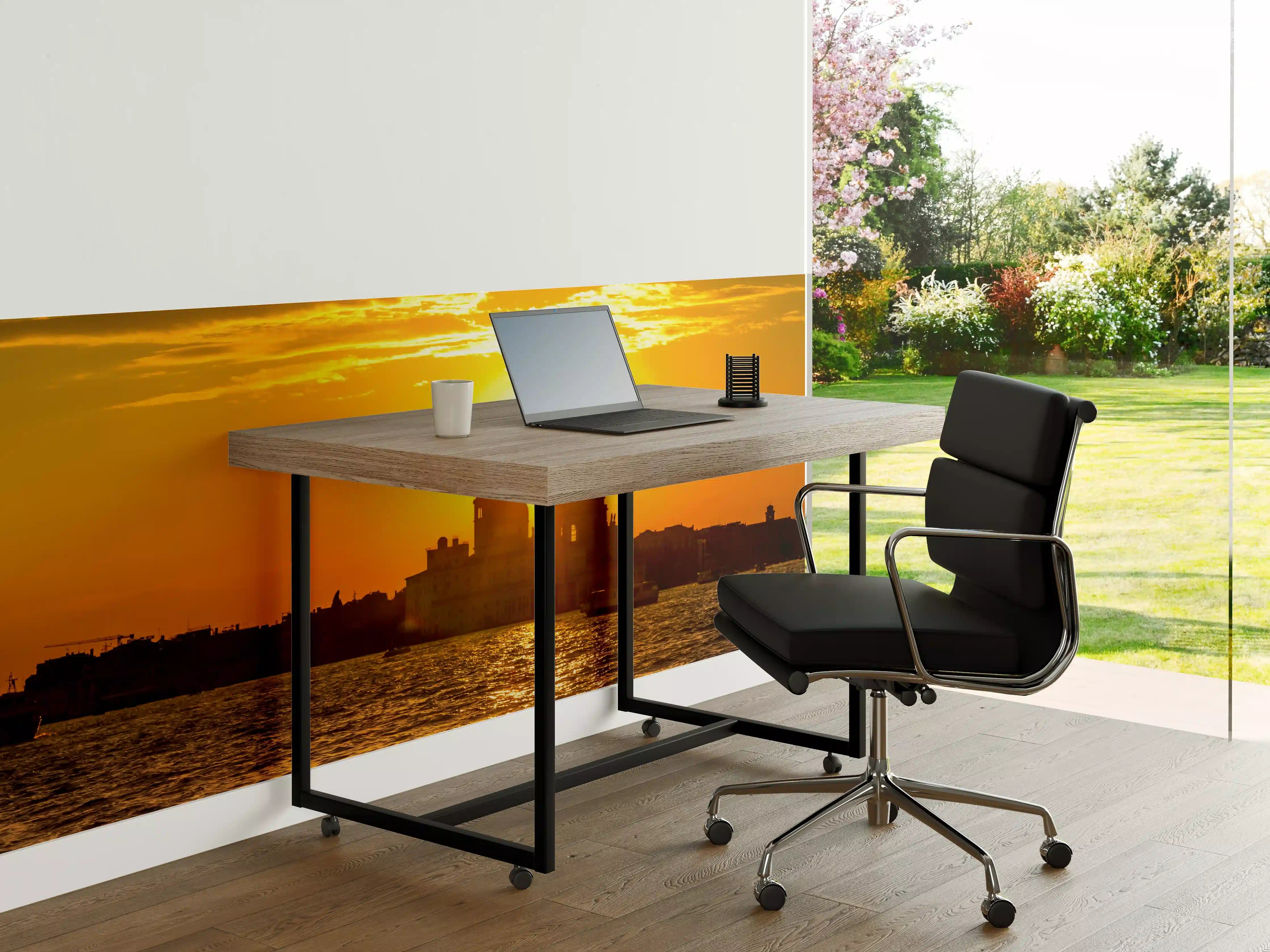 Büro Wandgestaltung - Sonnenuntergang in Venedig