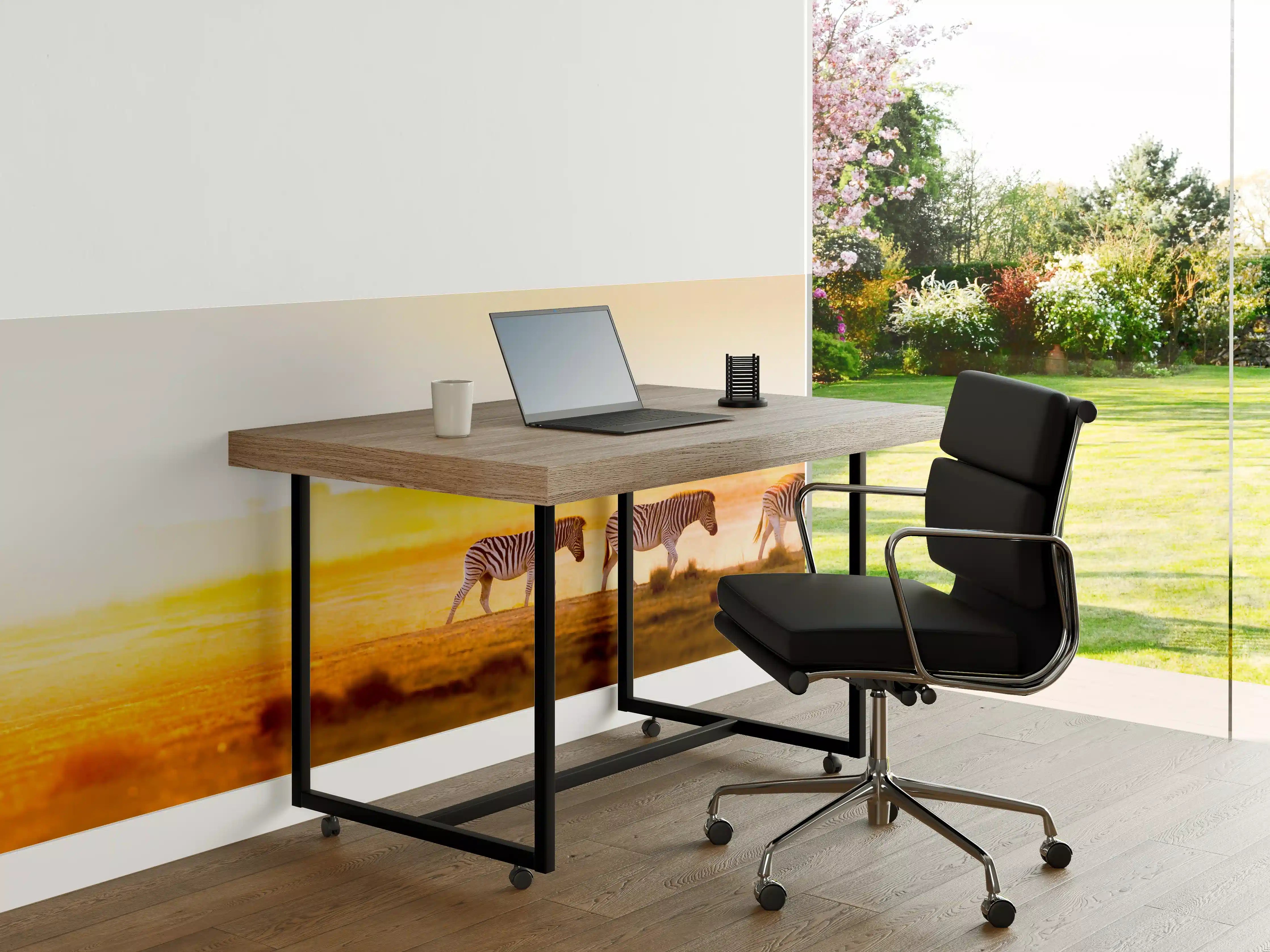 Büro Wandgestaltung - Sonnenuntergang über der Serengeti