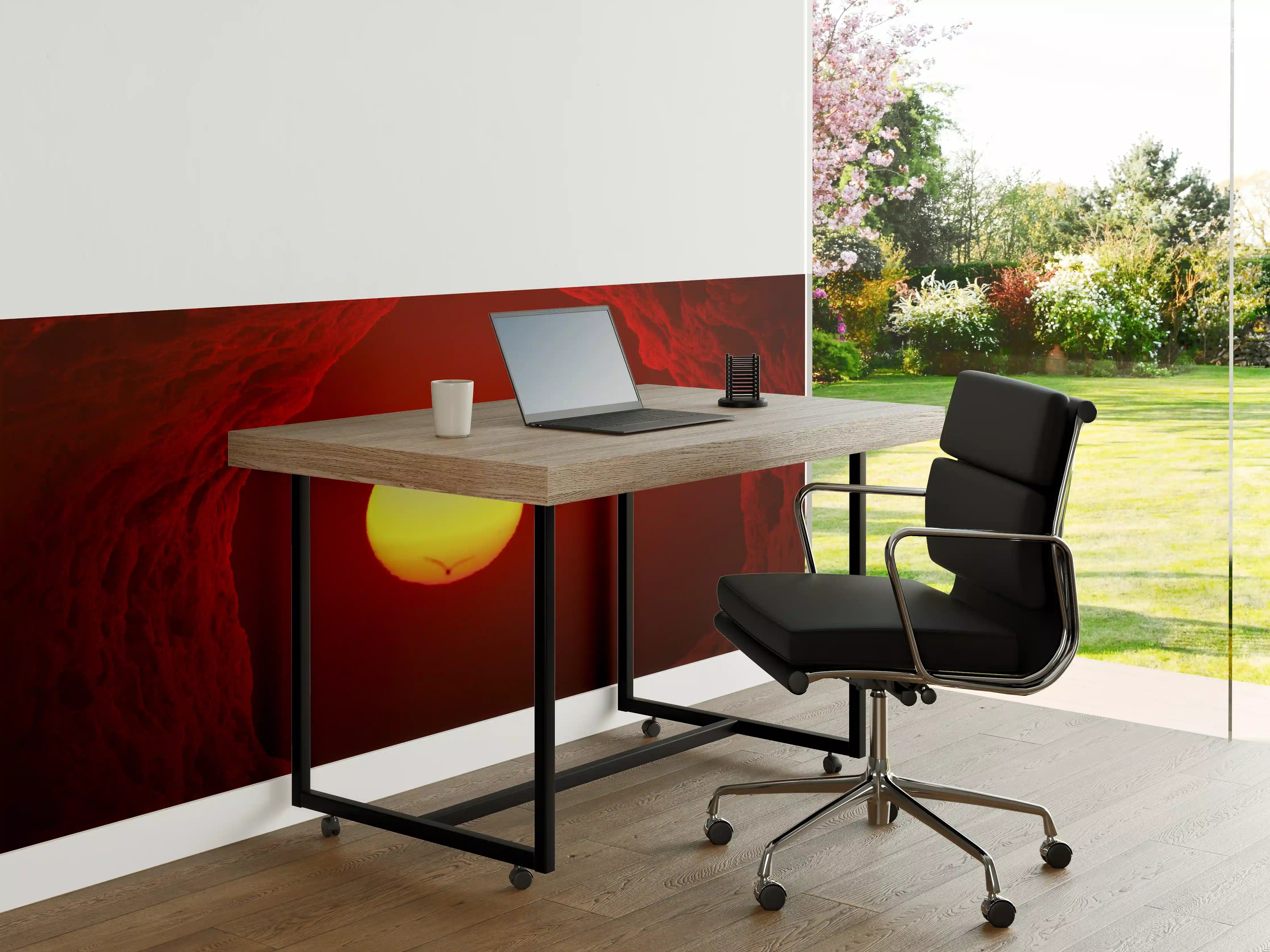 Büro Wandgestaltung - Spektakuläres Sonnenuntergangsszenario