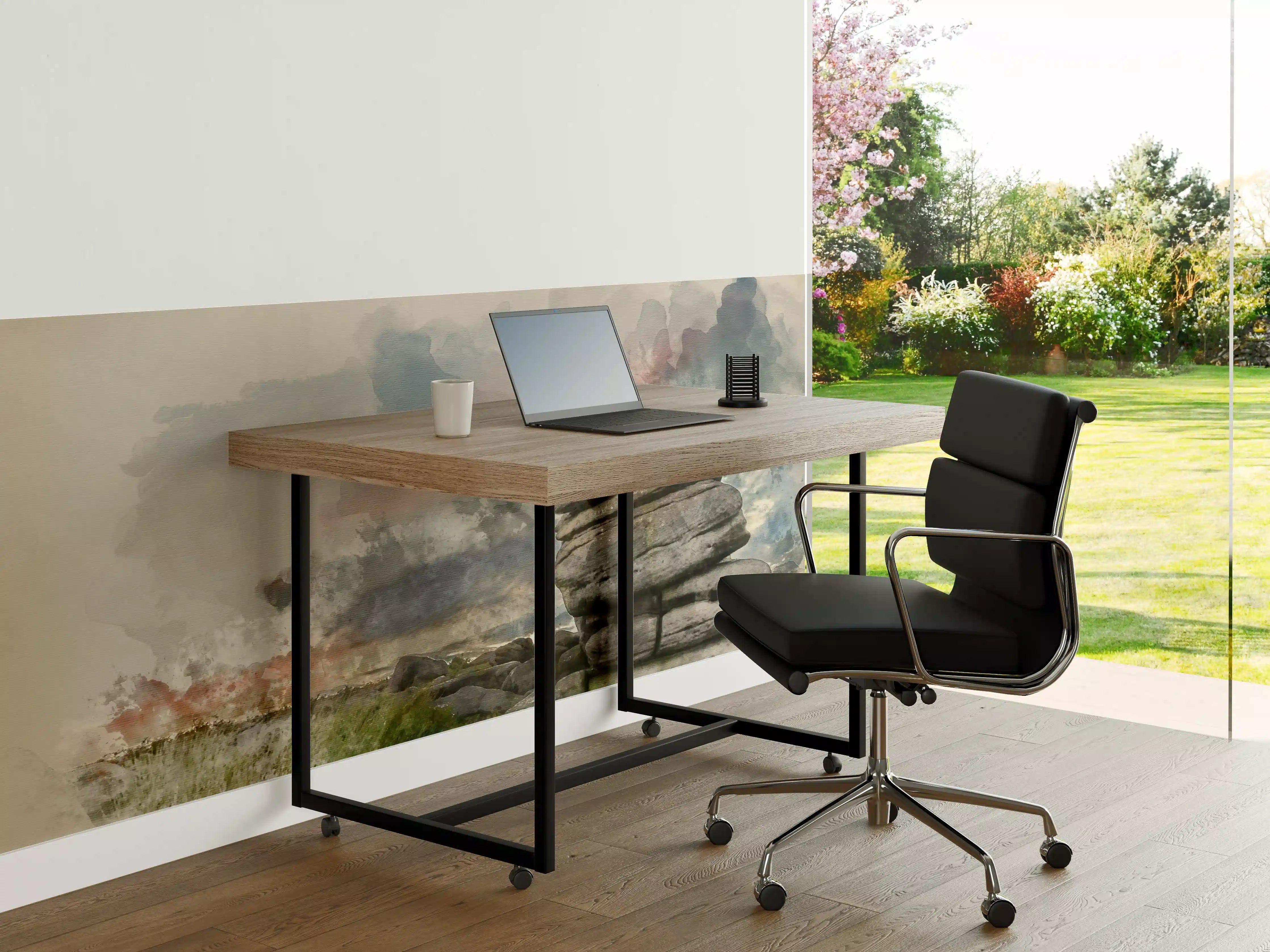 Büro Wandgestaltung - Steinige Naturformation bei Sonnenaufgang