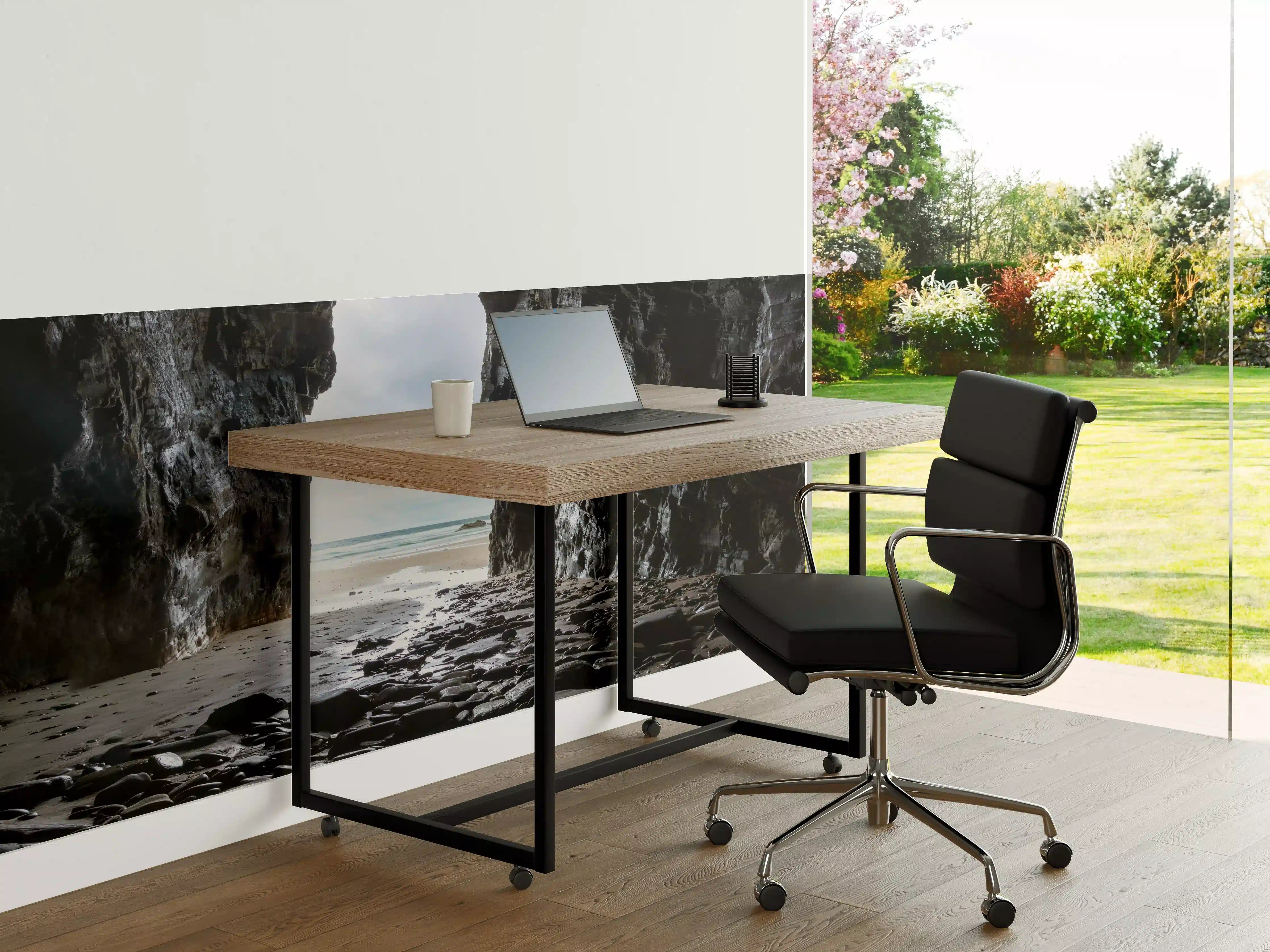 Büro Wandgestaltung - Strandhöhle in Nordspanien