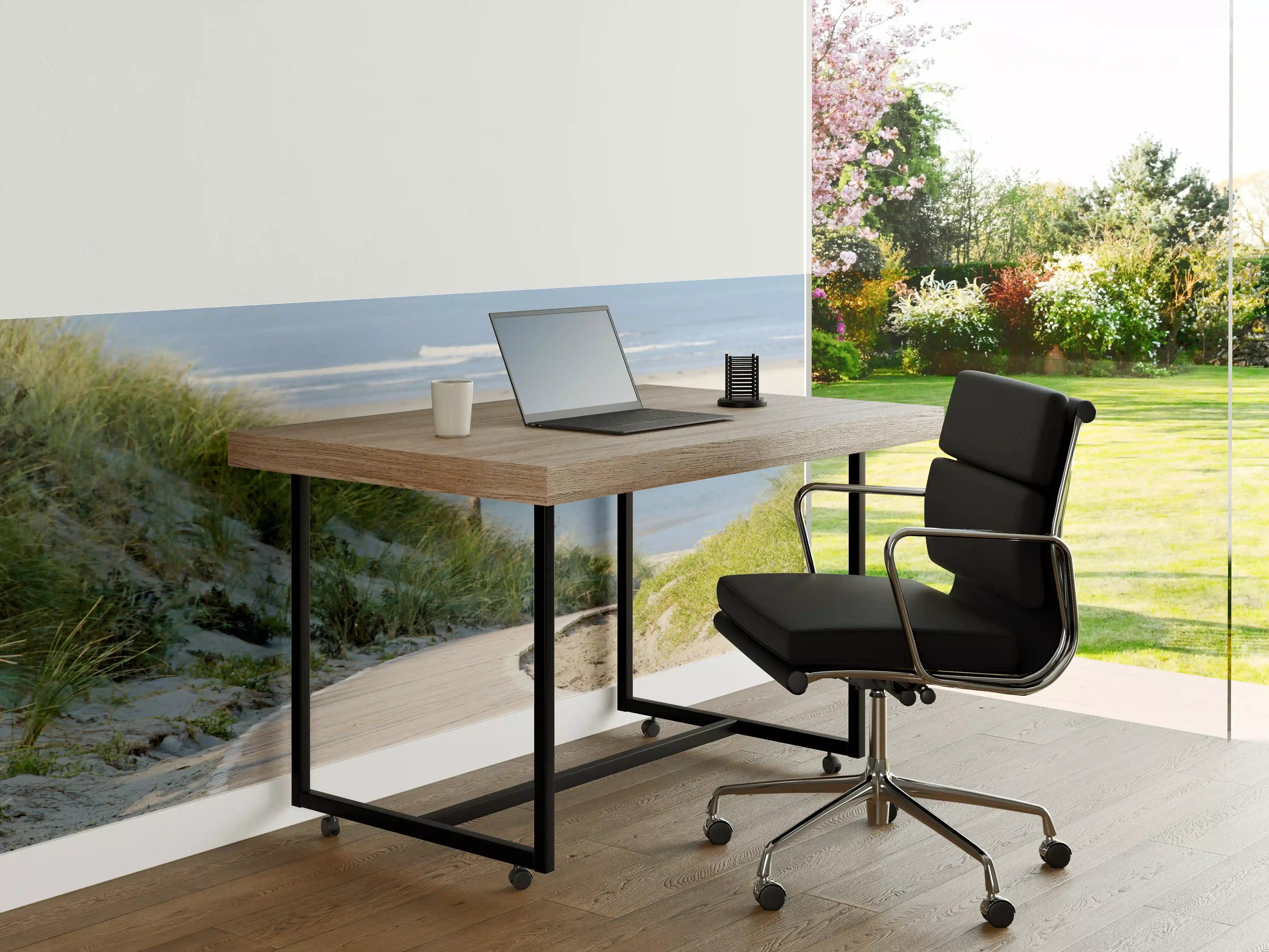 Büro Wandgestaltung - Strandpfad am Meer mit Sanddünen