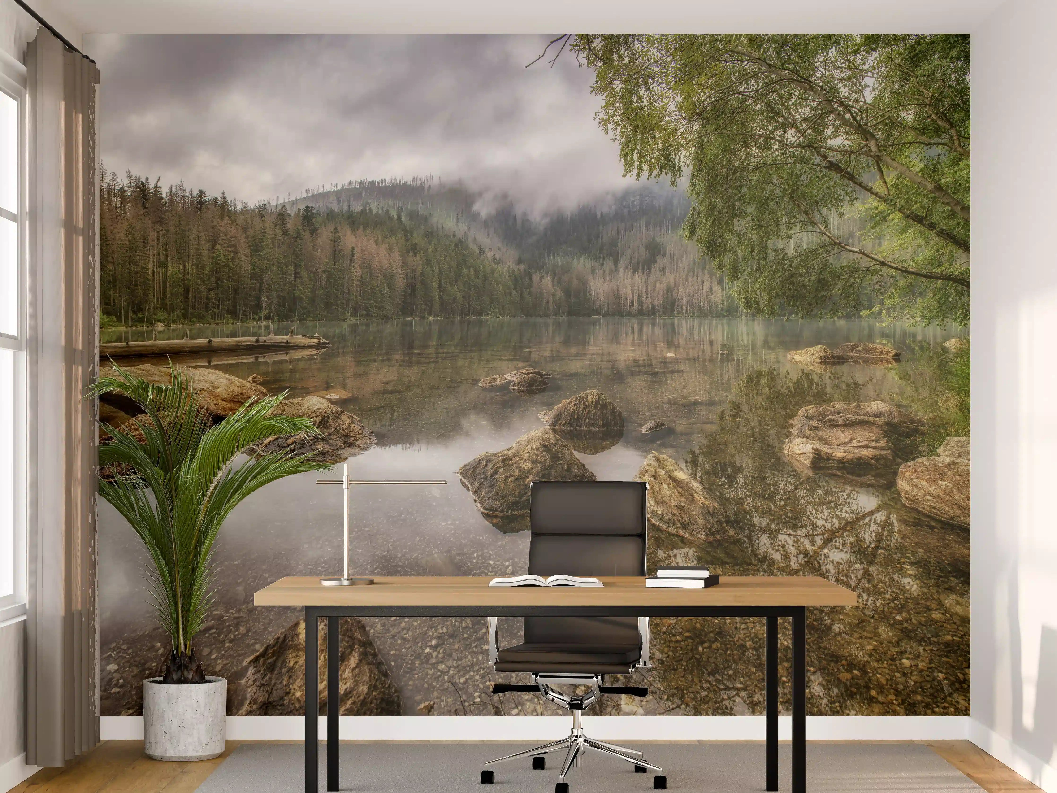 Büro Wandgestaltung - Sumava - Schwarzer See - Tschechische Republik