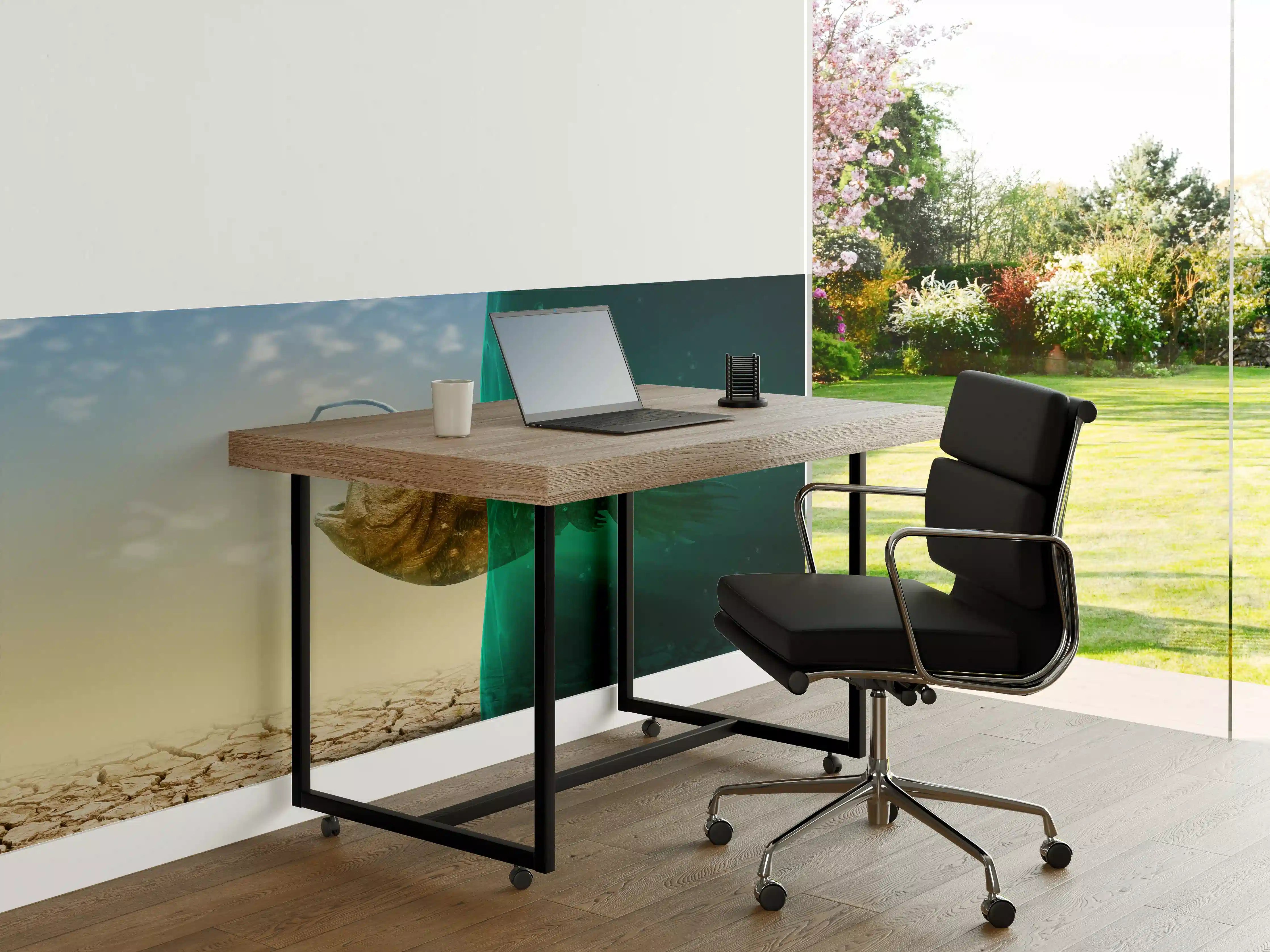 Büro Wandgestaltung - Surreale Anglerfisch Darstellung