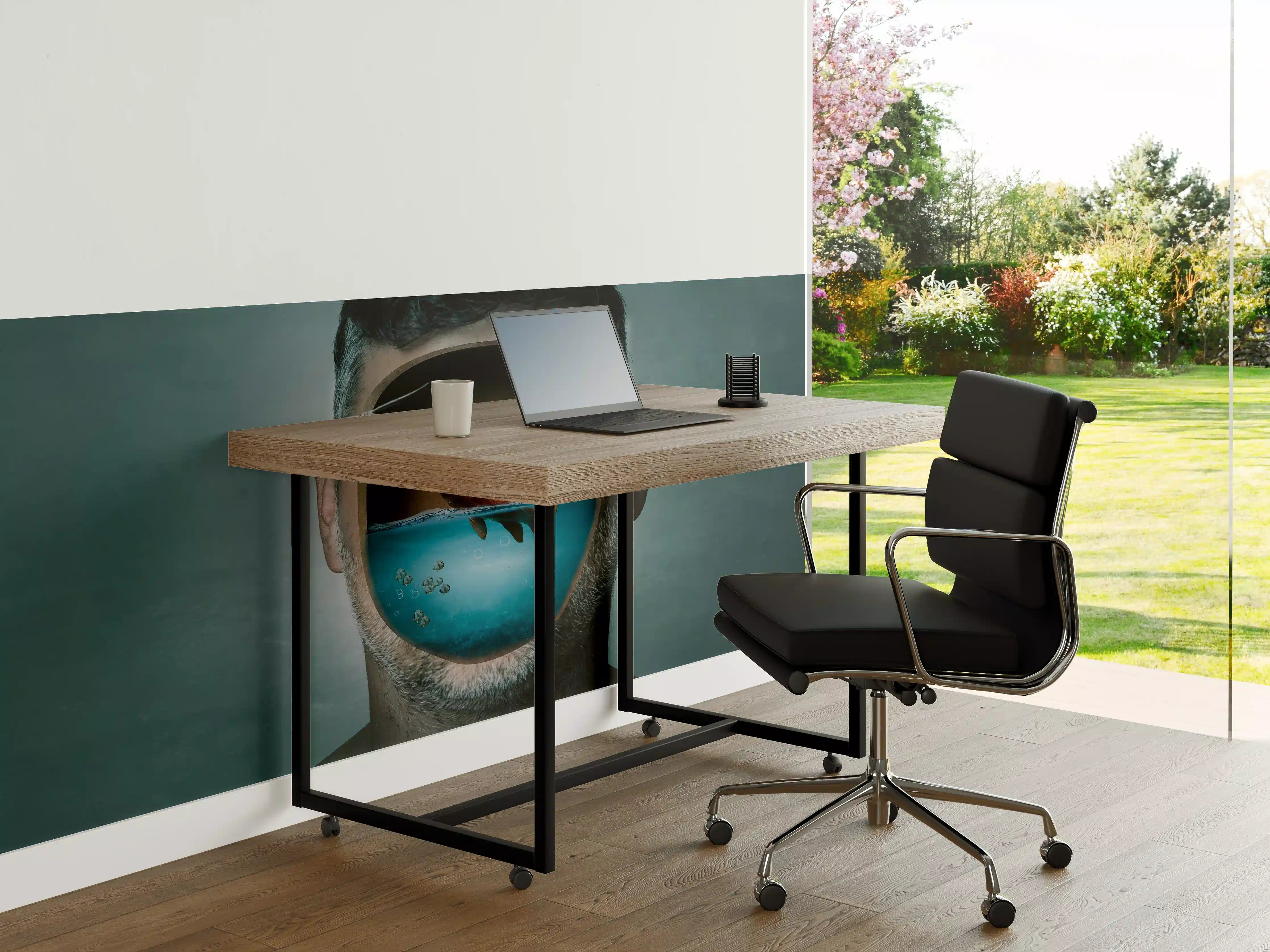 Büro Wandgestaltung - Surreales Wasser-Gesicht Porträt