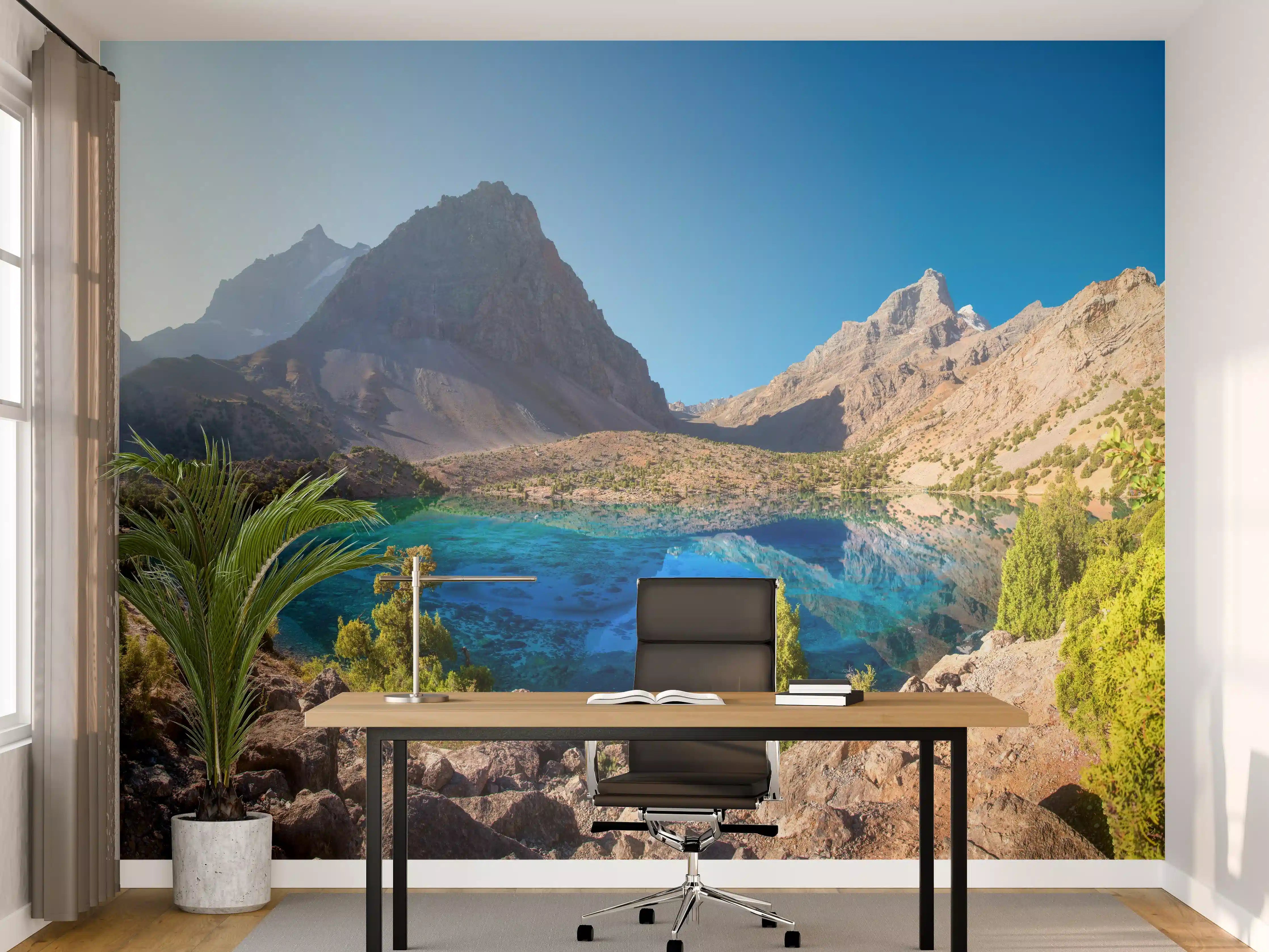 Büro Wandgestaltung - Tadschikistan See