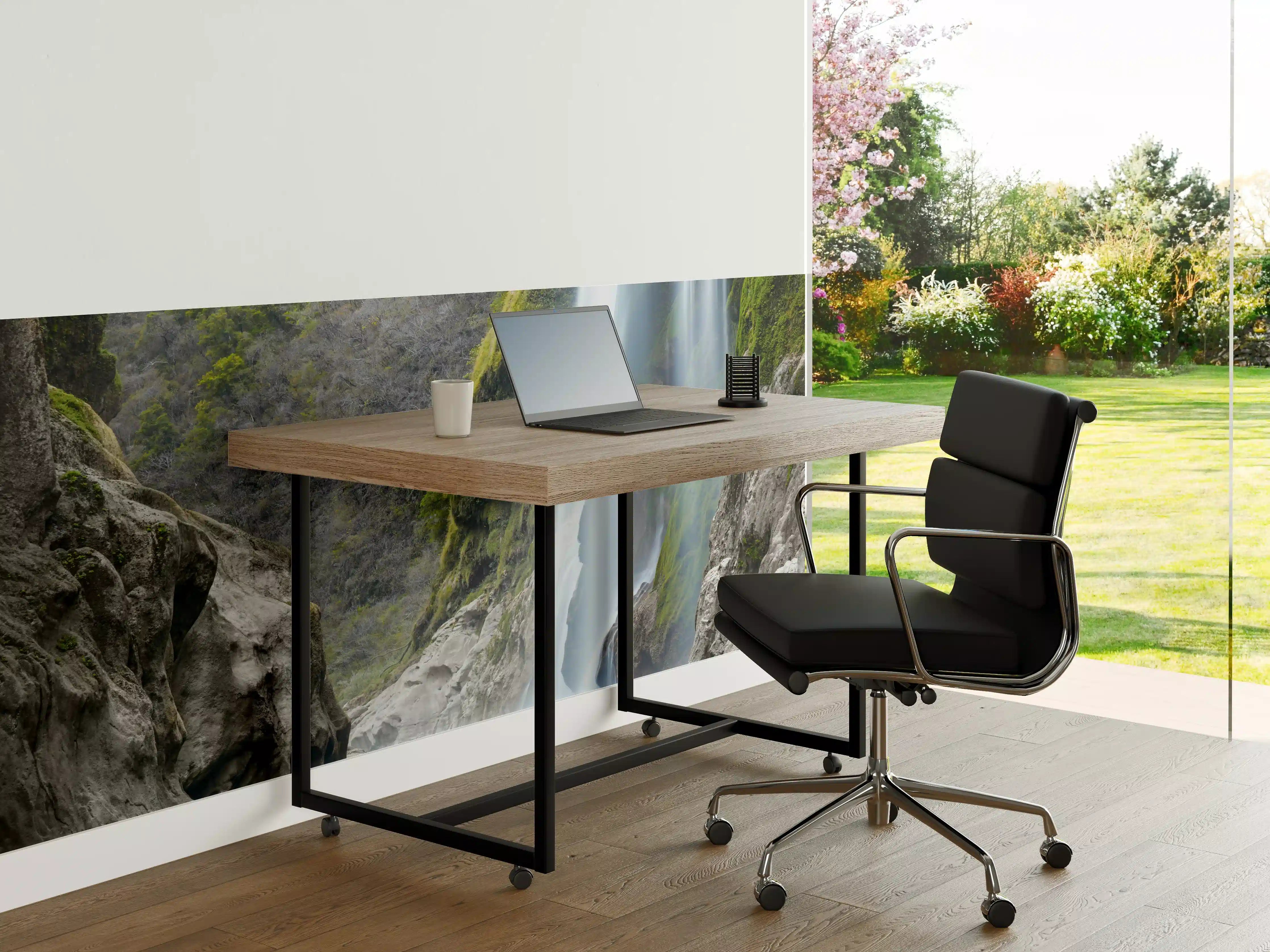 Büro Wandgestaltung - Tamul-Wasserfall am Fluss Tampaon