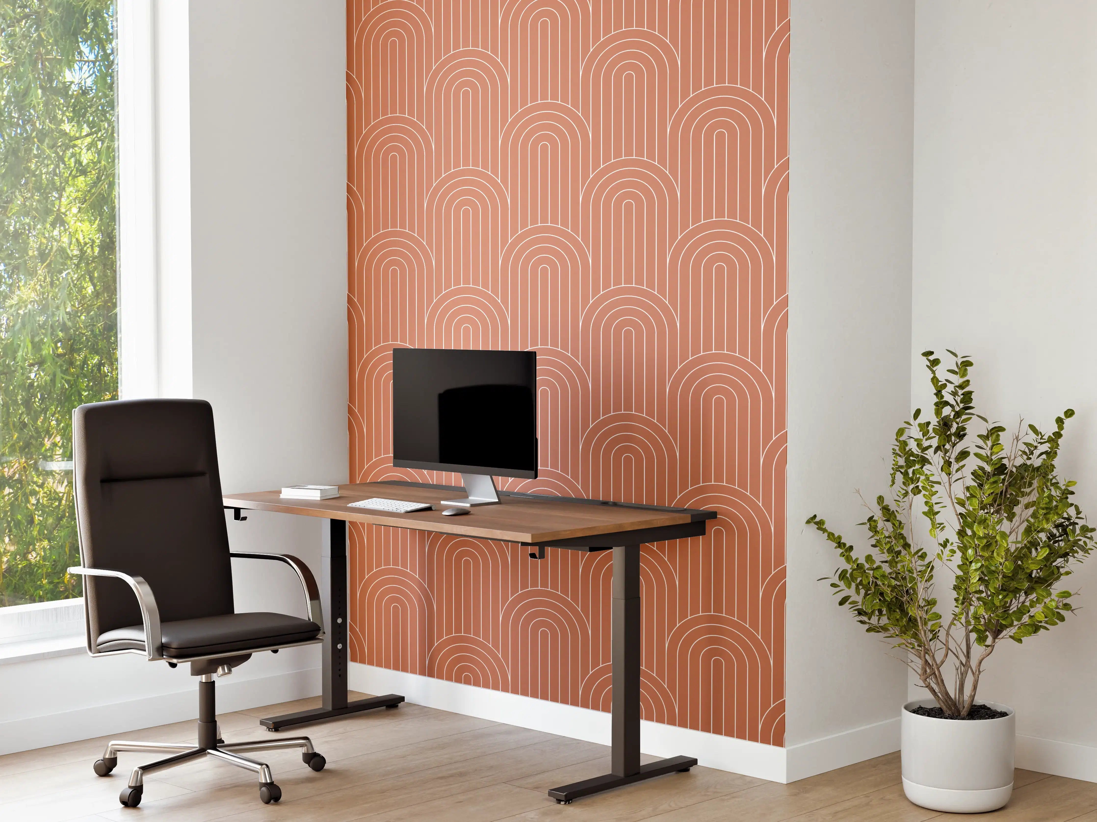 Büro Wandgestaltung - Terrakotta-Architekturgestaltung