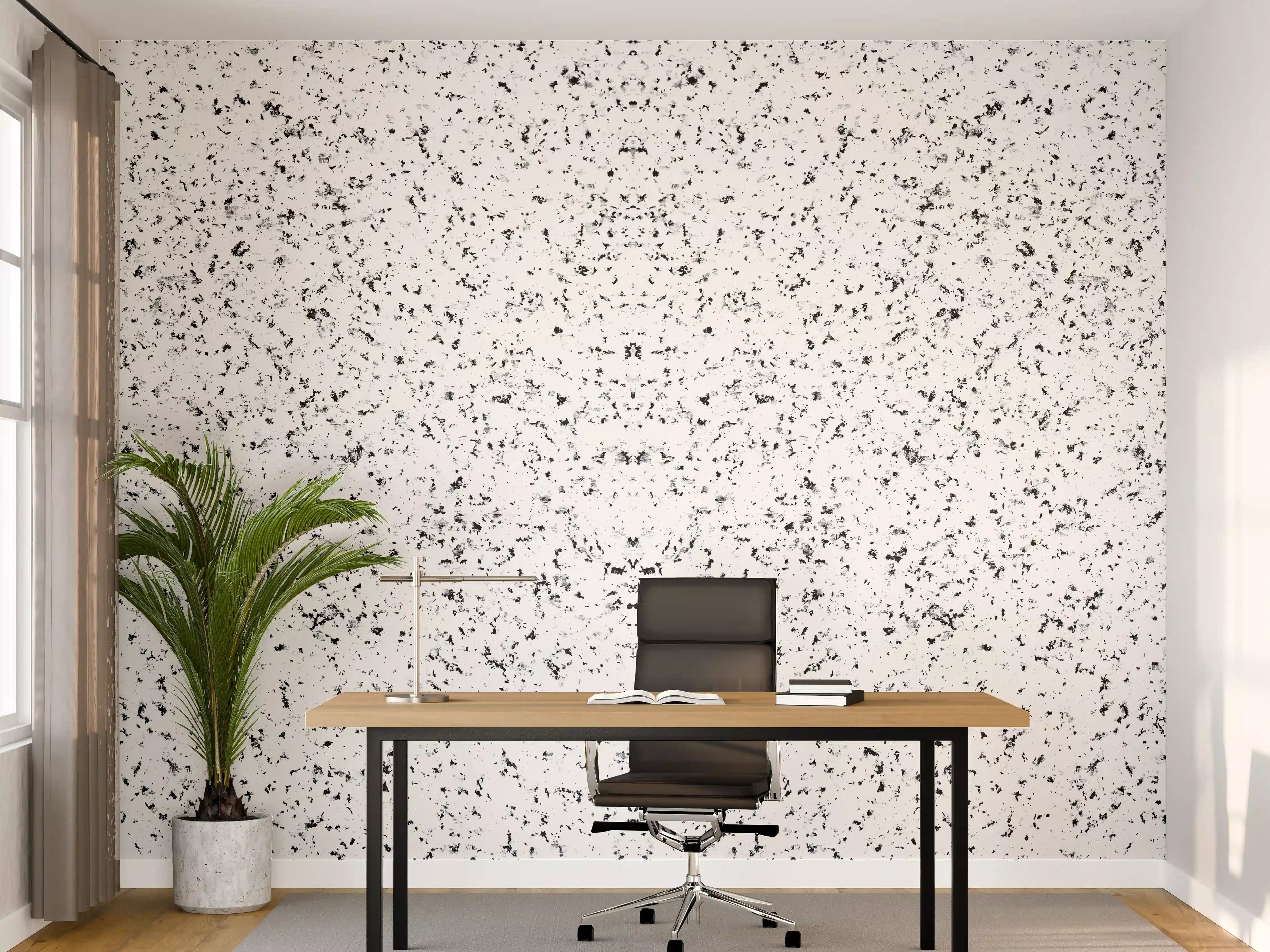 Büro Wandgestaltung - Terrazzo Granit Textur