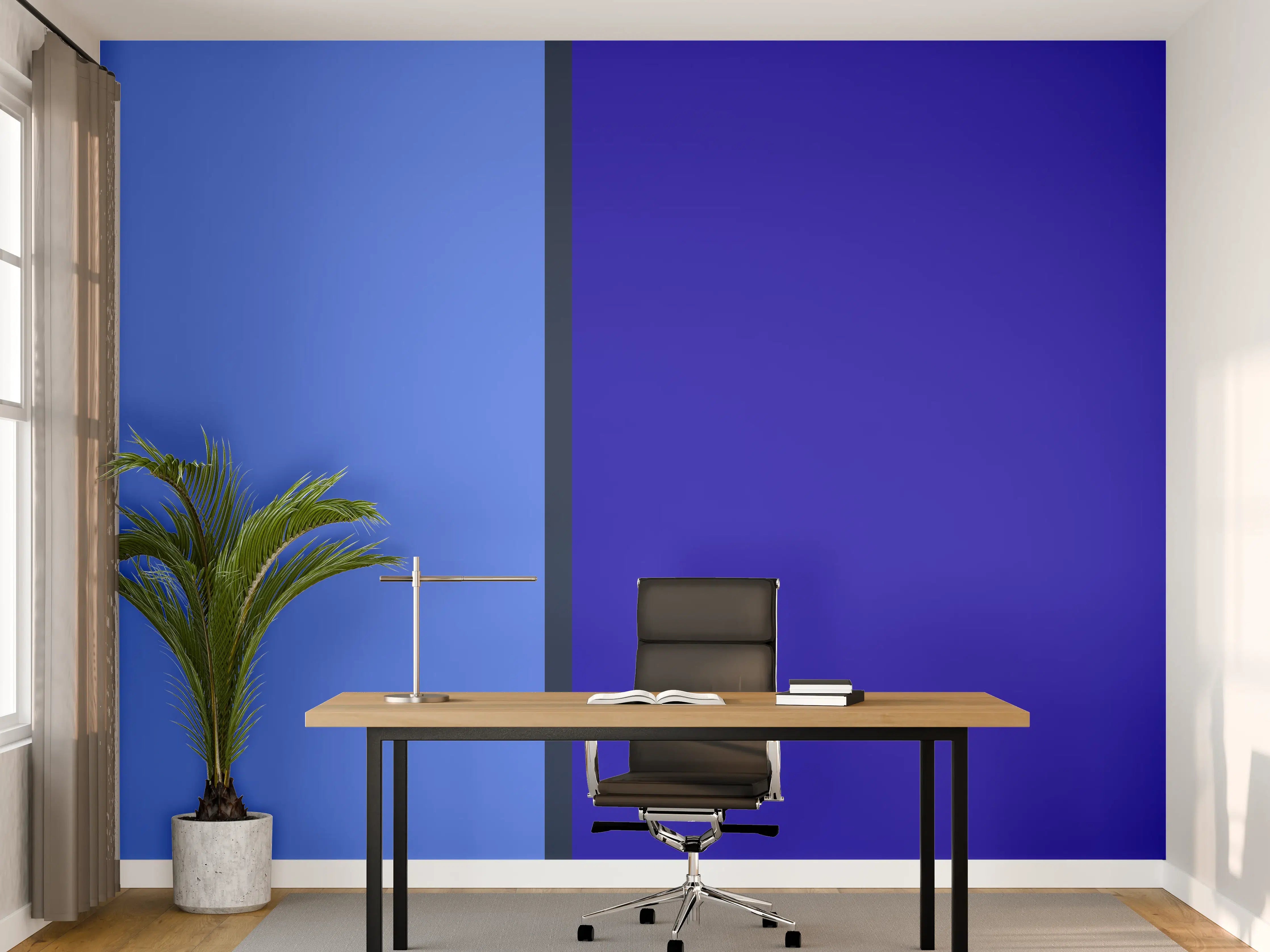 Büro Wandgestaltung - The Blues - Easy Vertical - Waterfall