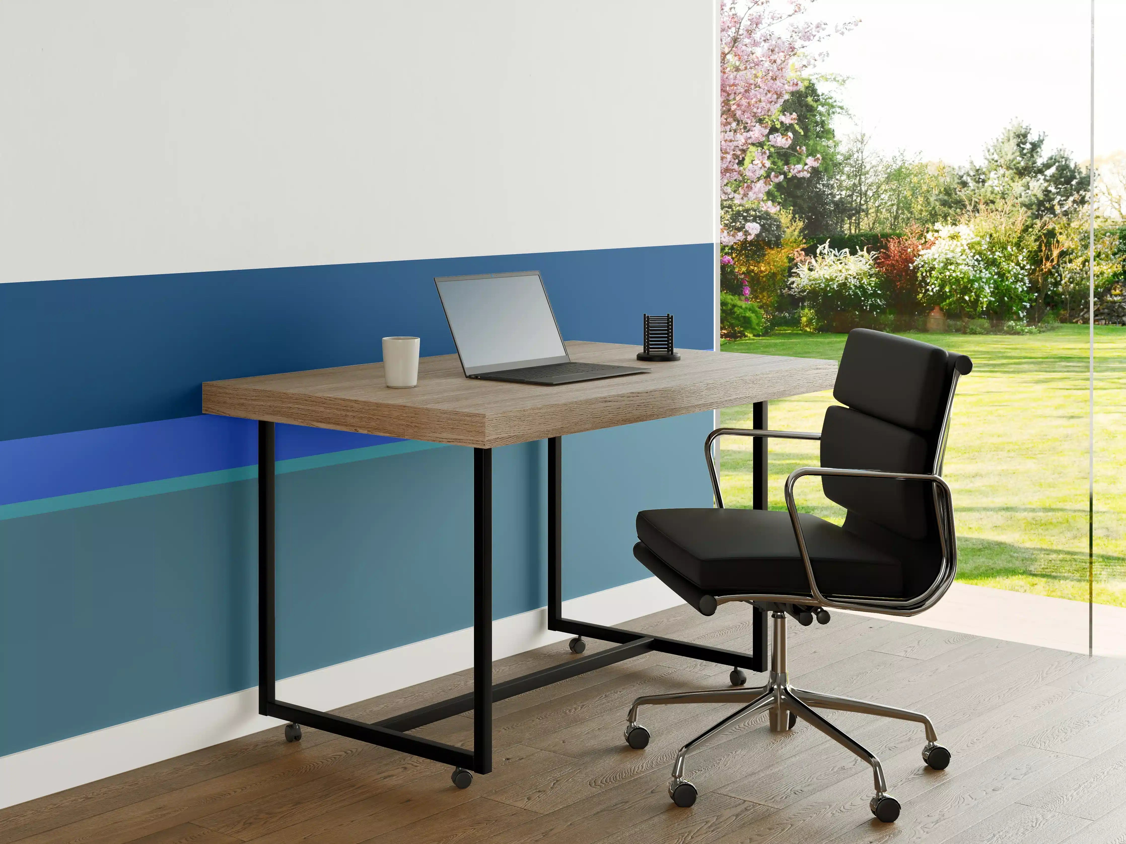 Büro Wandgestaltung - The Blues - Horizontal - Cornflower