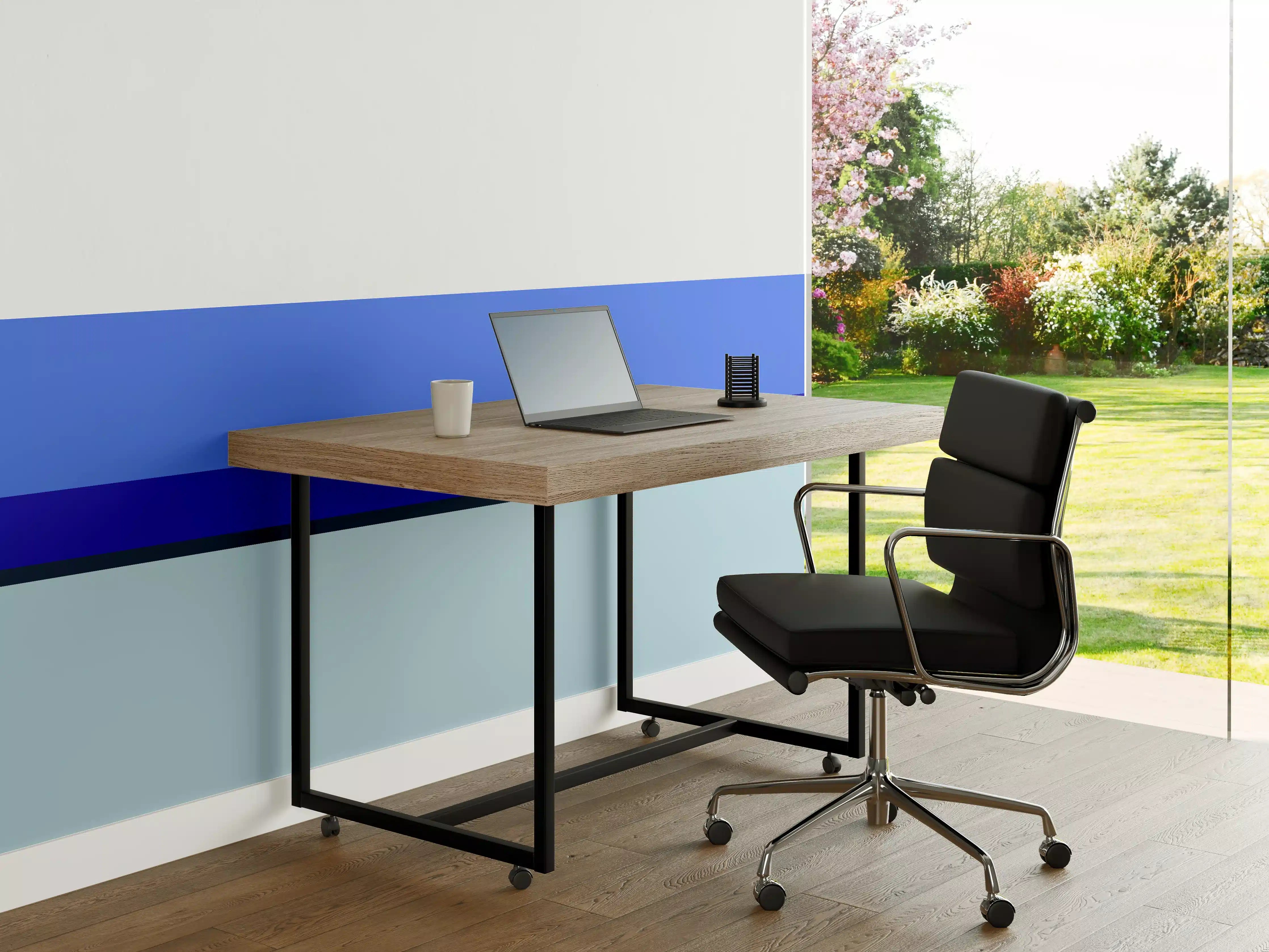 Büro Wandgestaltung - The Blues - Horizontal - Waterfall